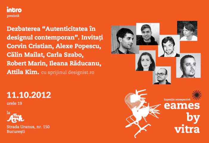 Dezbatere pe tema "Autenticitatea în designul contemporan"