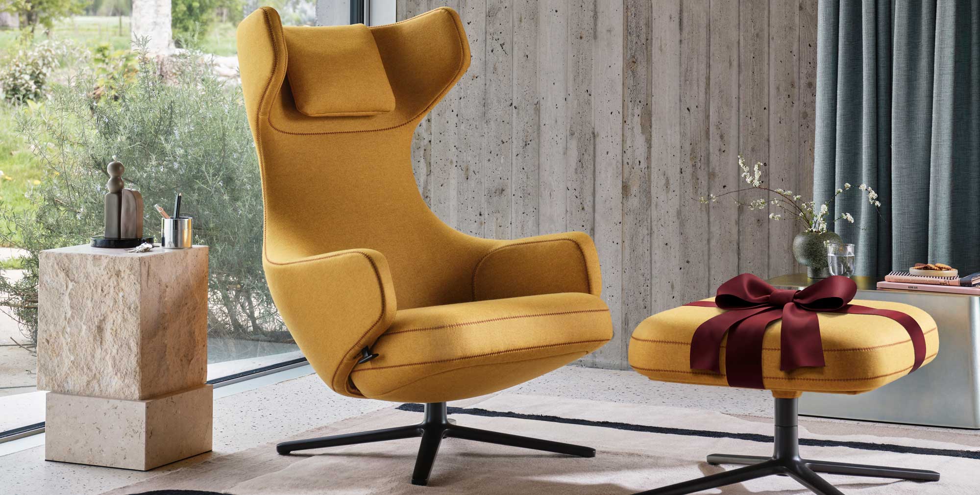 Otomanul gratuit pentru un Lounge Chair de la Vitra!