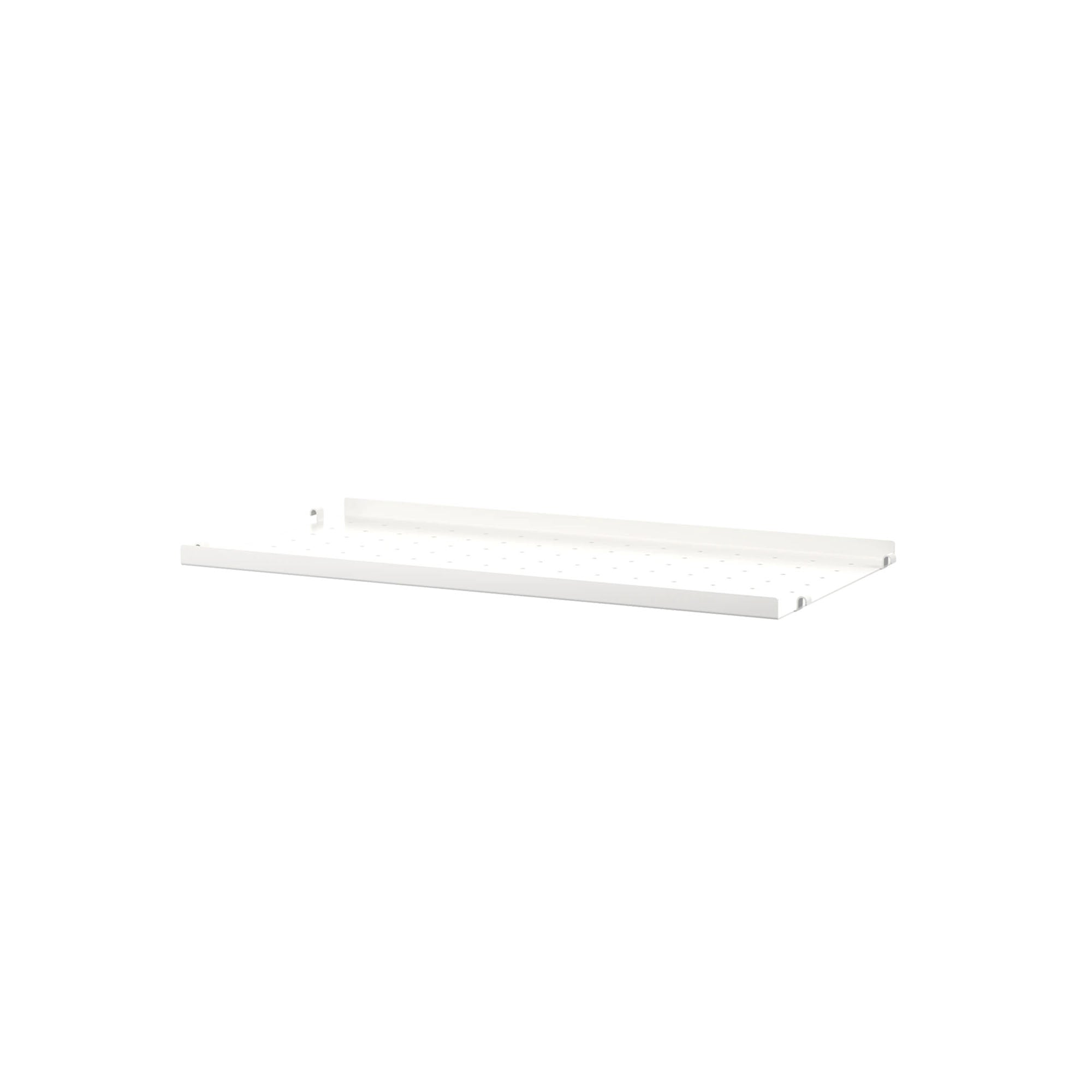 Metal shelf low edge raft metalic 58x30 cm