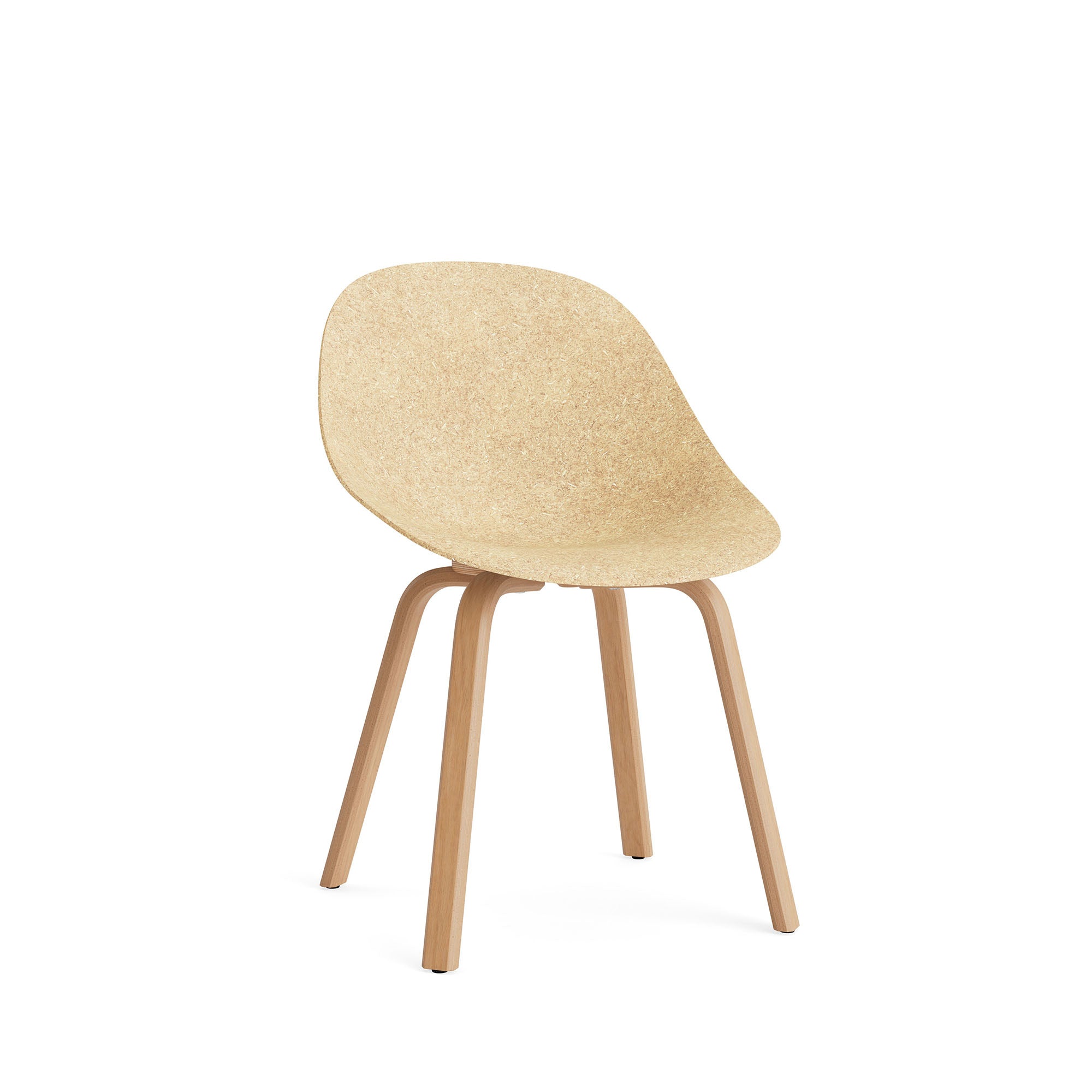 Mat Chair Wood scaun de dining cu picioare fag