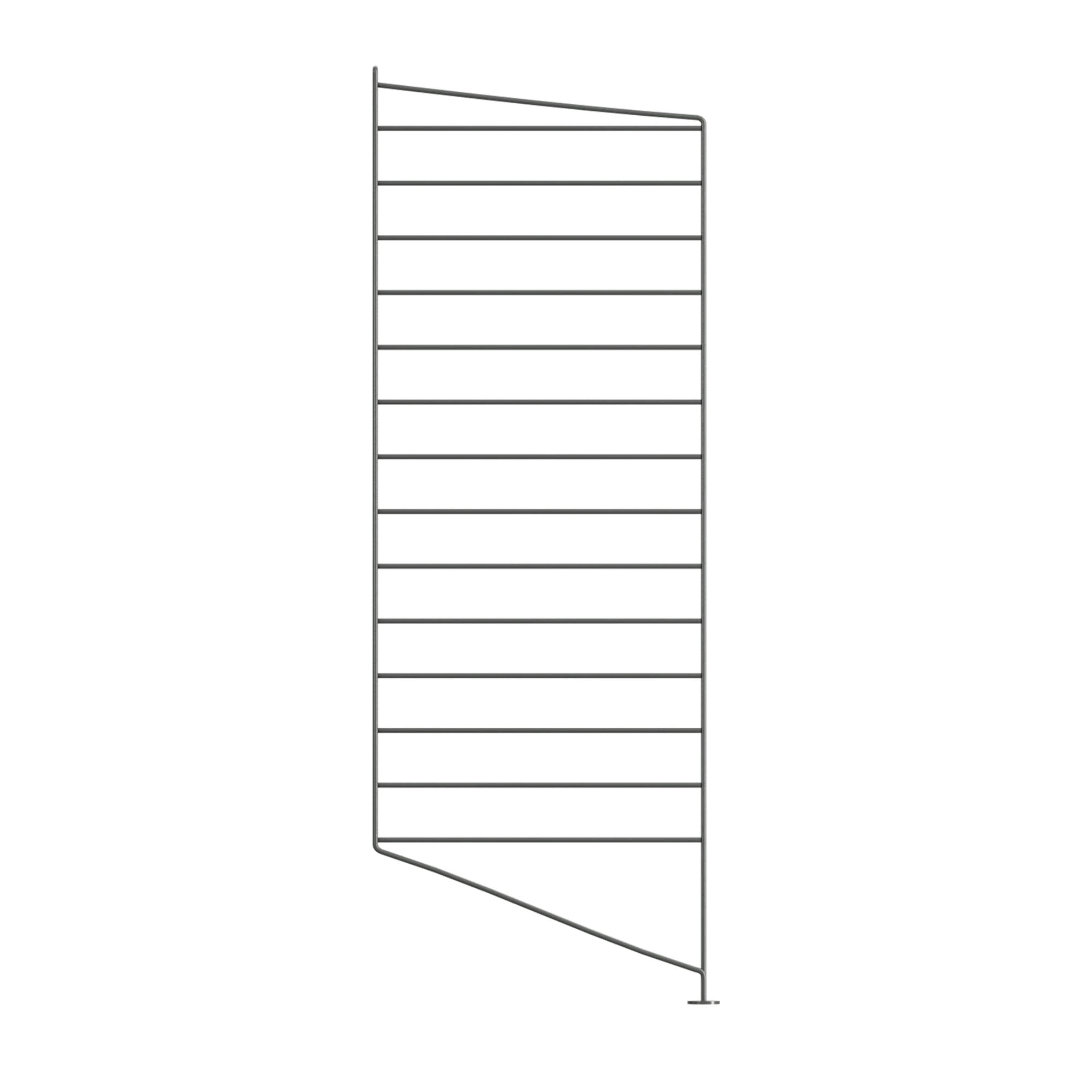 Element de susținere vertical metalic 85 x 30 cm cu picior