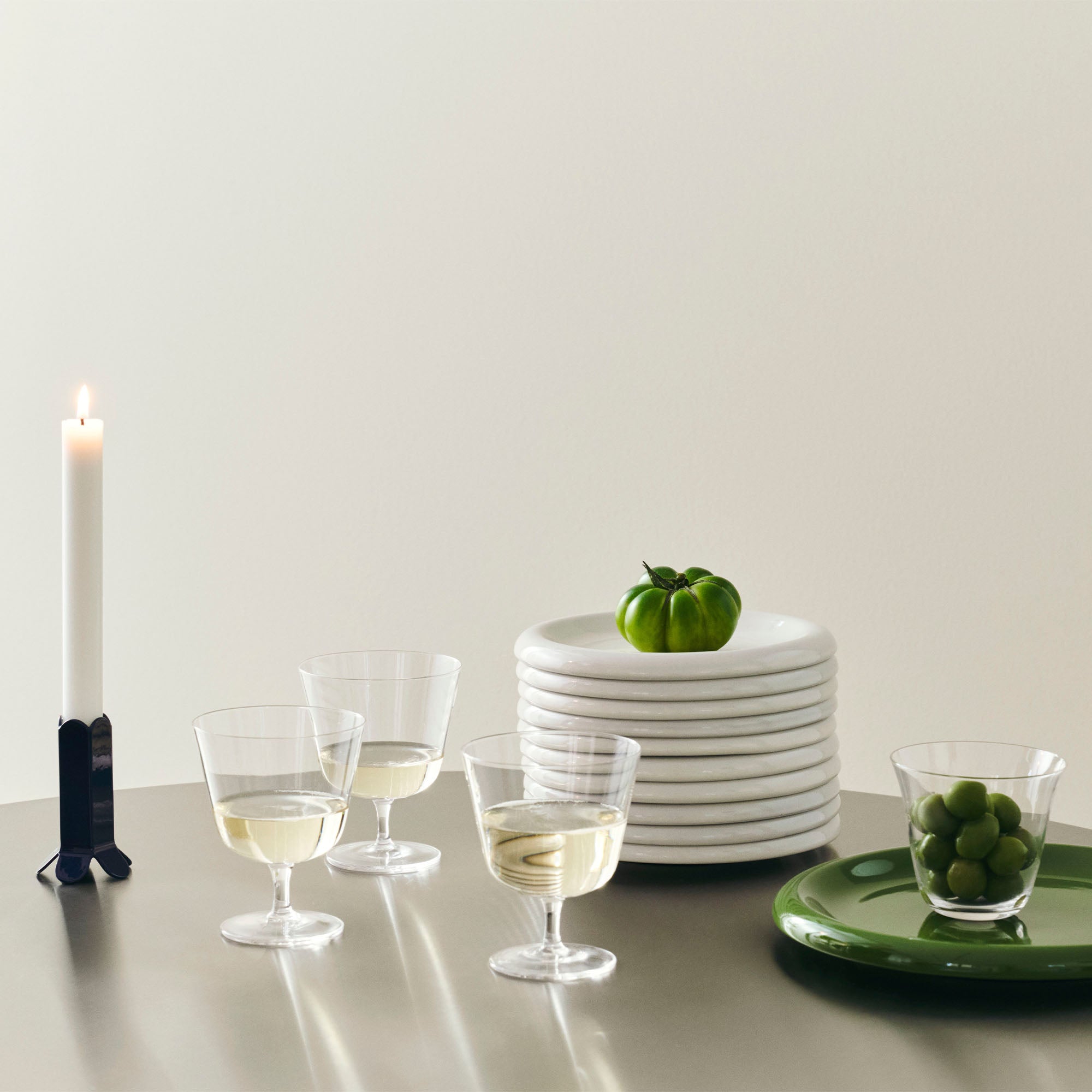 Curve Stem Glass, set de două pahare