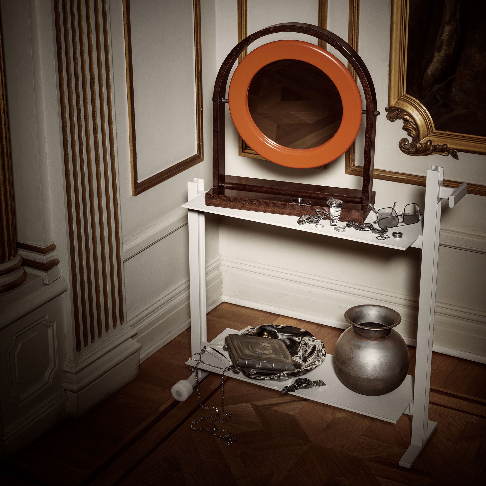 String Museum Trolley, măsuță cu rotile
