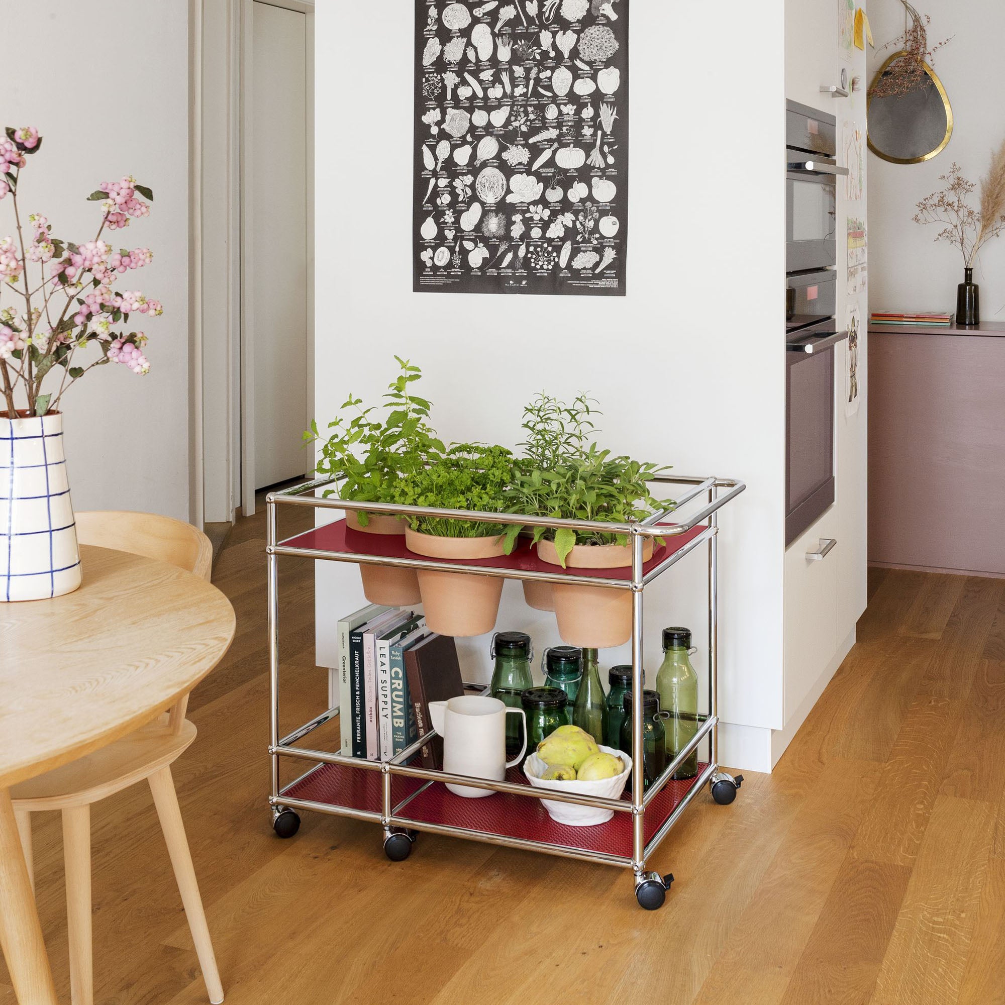 Haller Serving Cart, cărucior servire