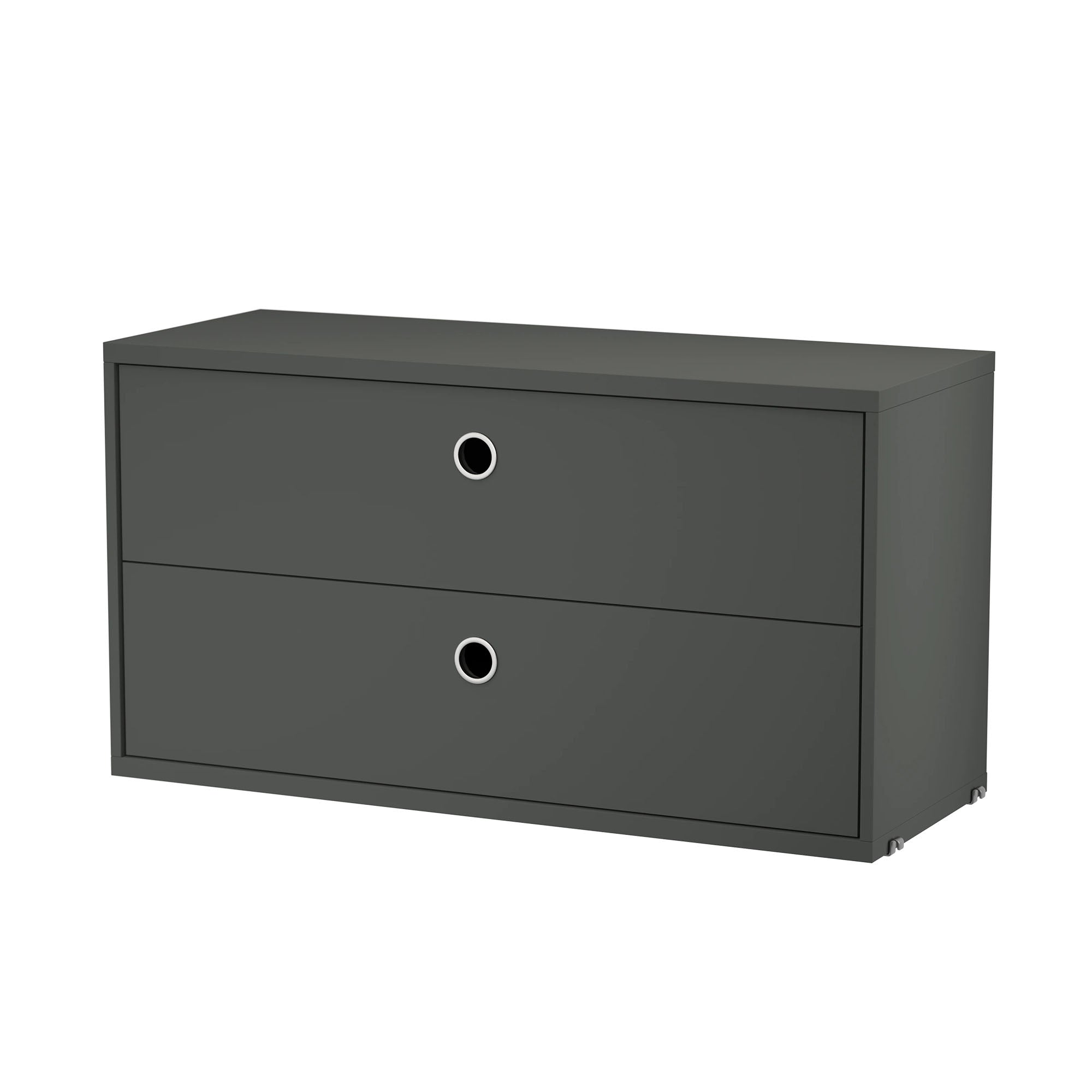 String cabinet cu două sertare 78/30 cm