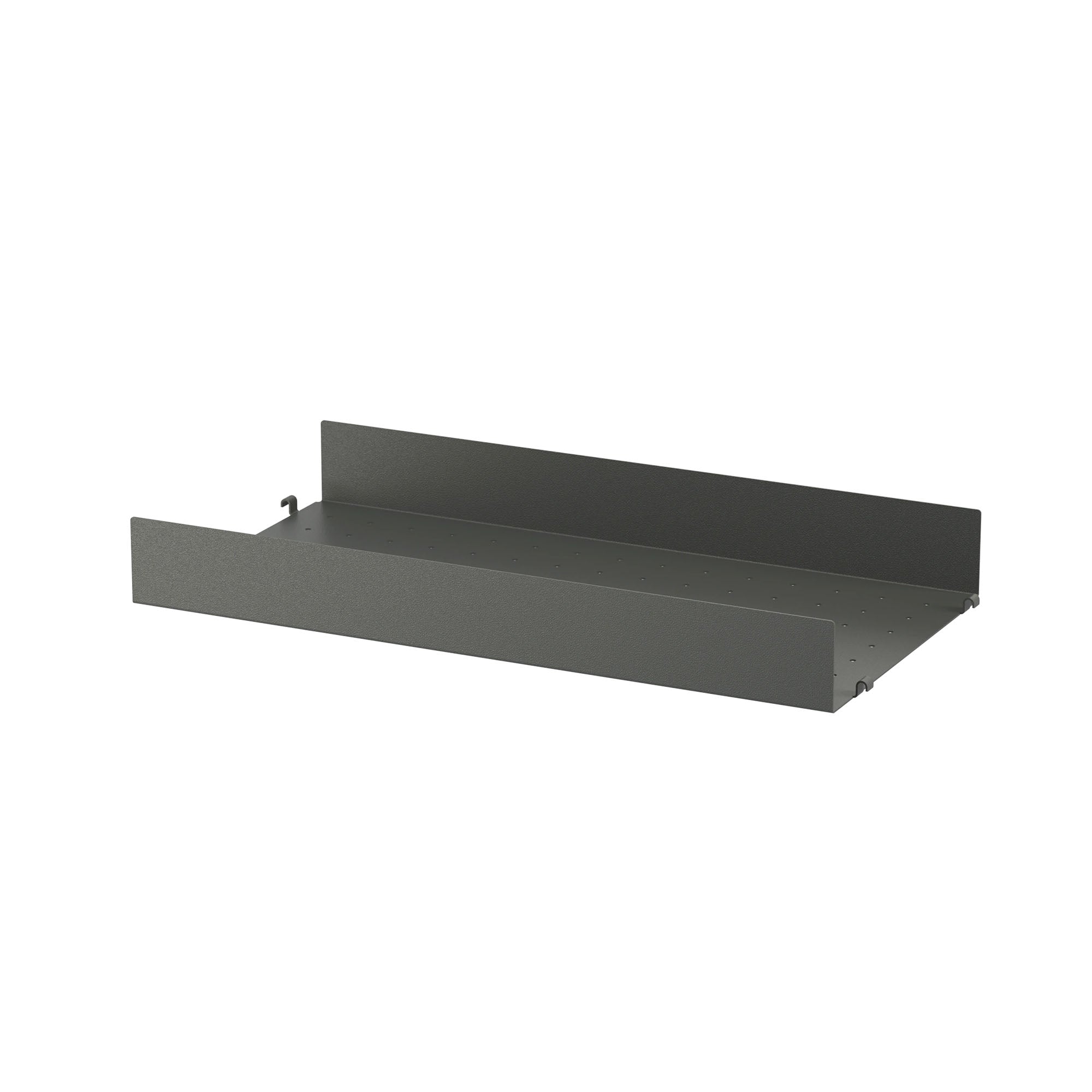 Metal shelf high edge, raft metalic 58/30cm