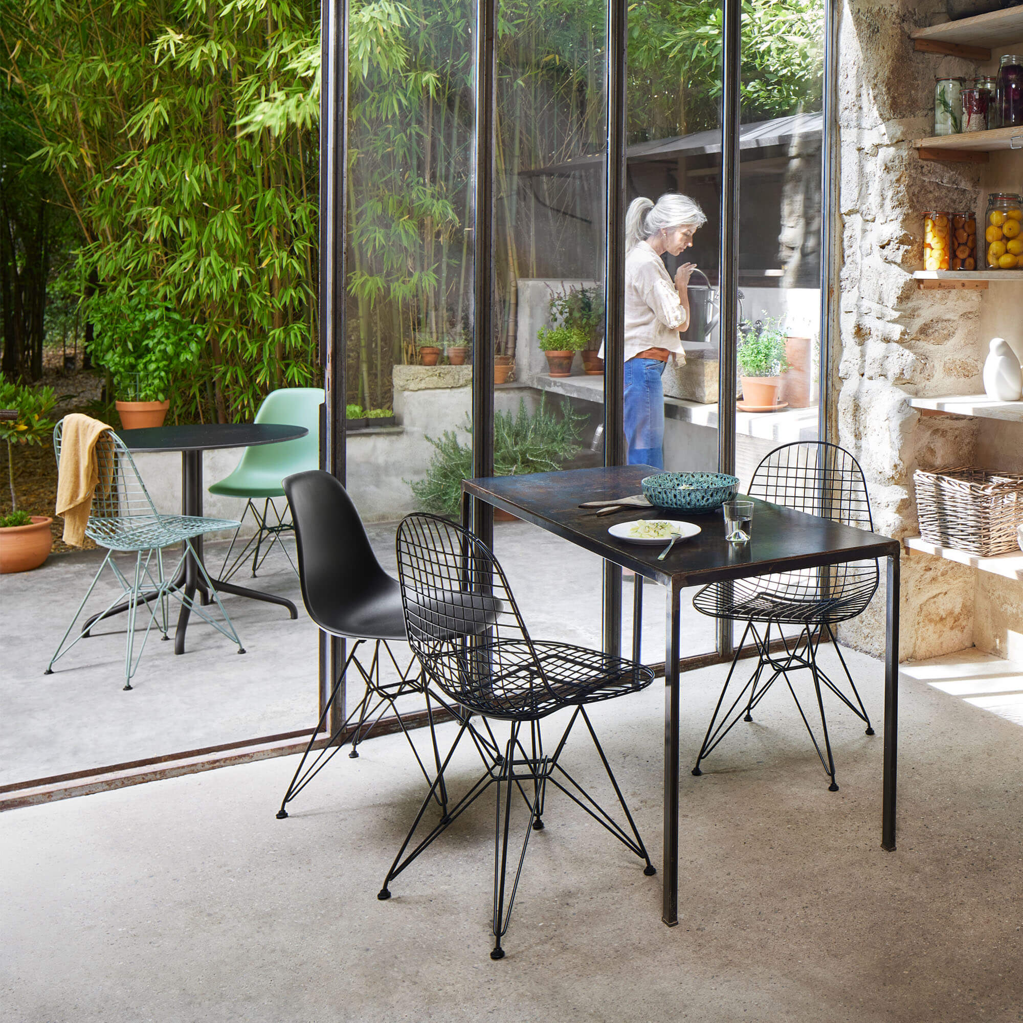 Eames Wire DKR scaun