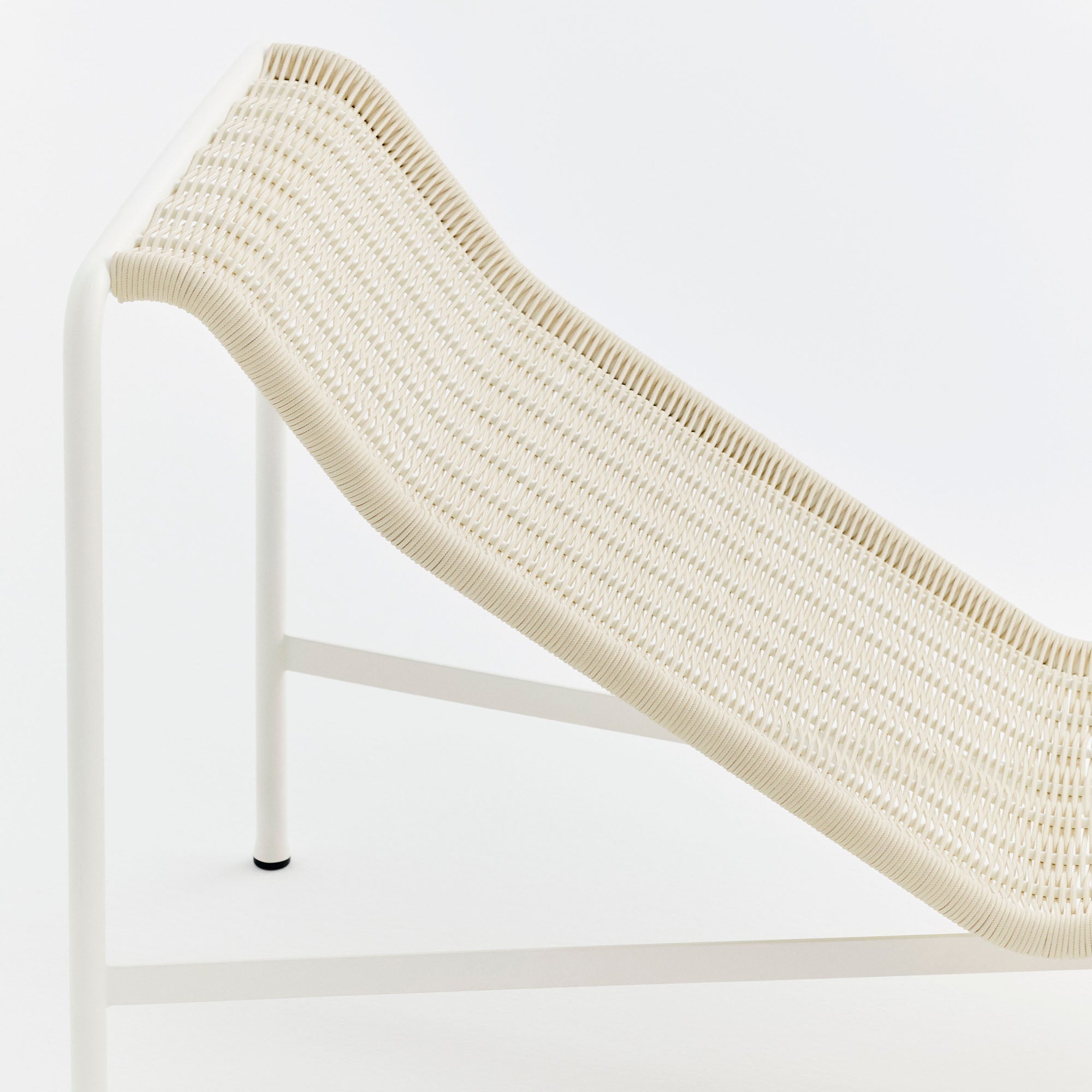 Palissade Cord Chaise Longue, șezlong de metal