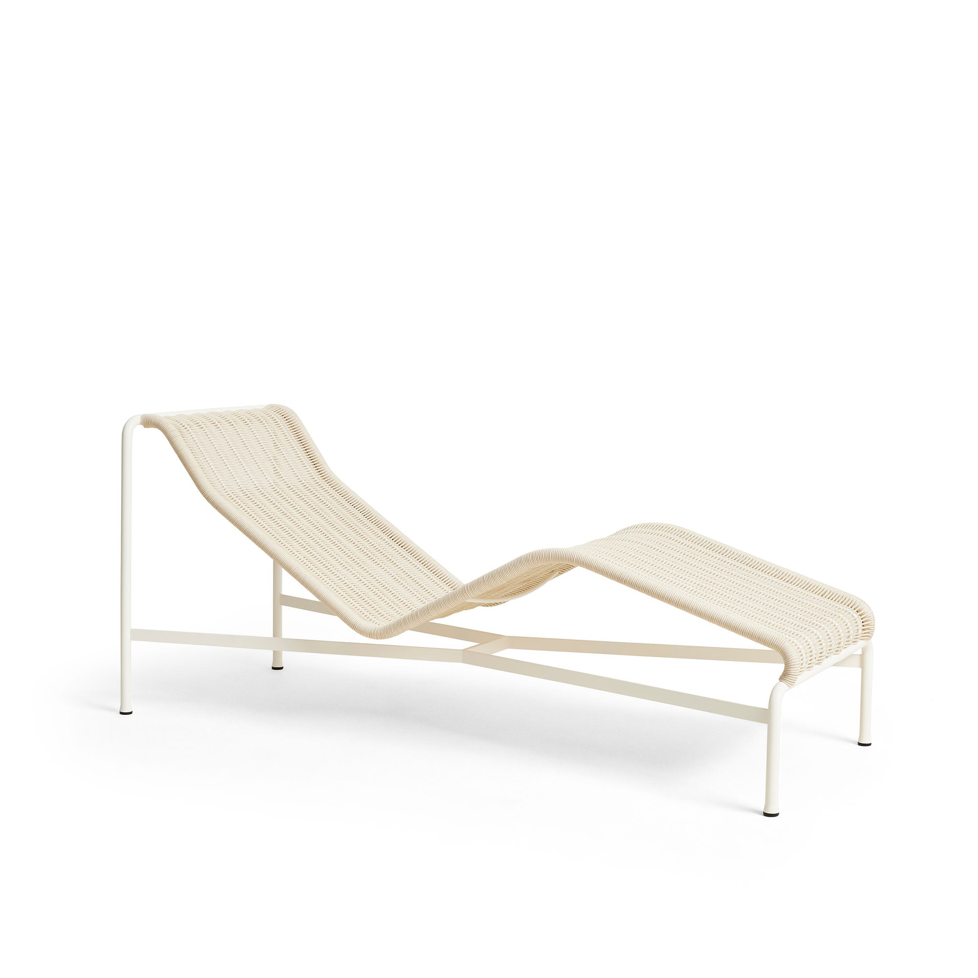 Palissade Cord Chaise Longue, șezlong de metal
