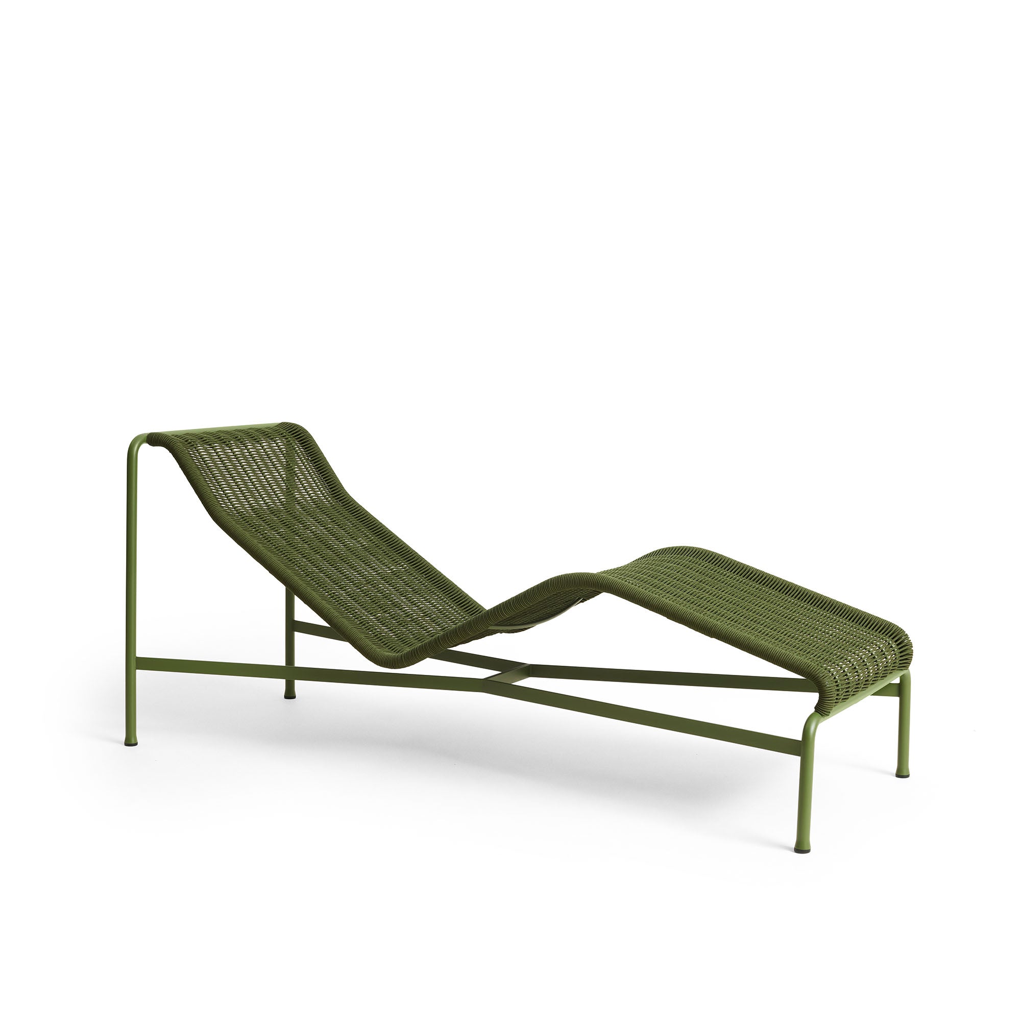 Palissade Cord Chaise Longue, șezlong de metal