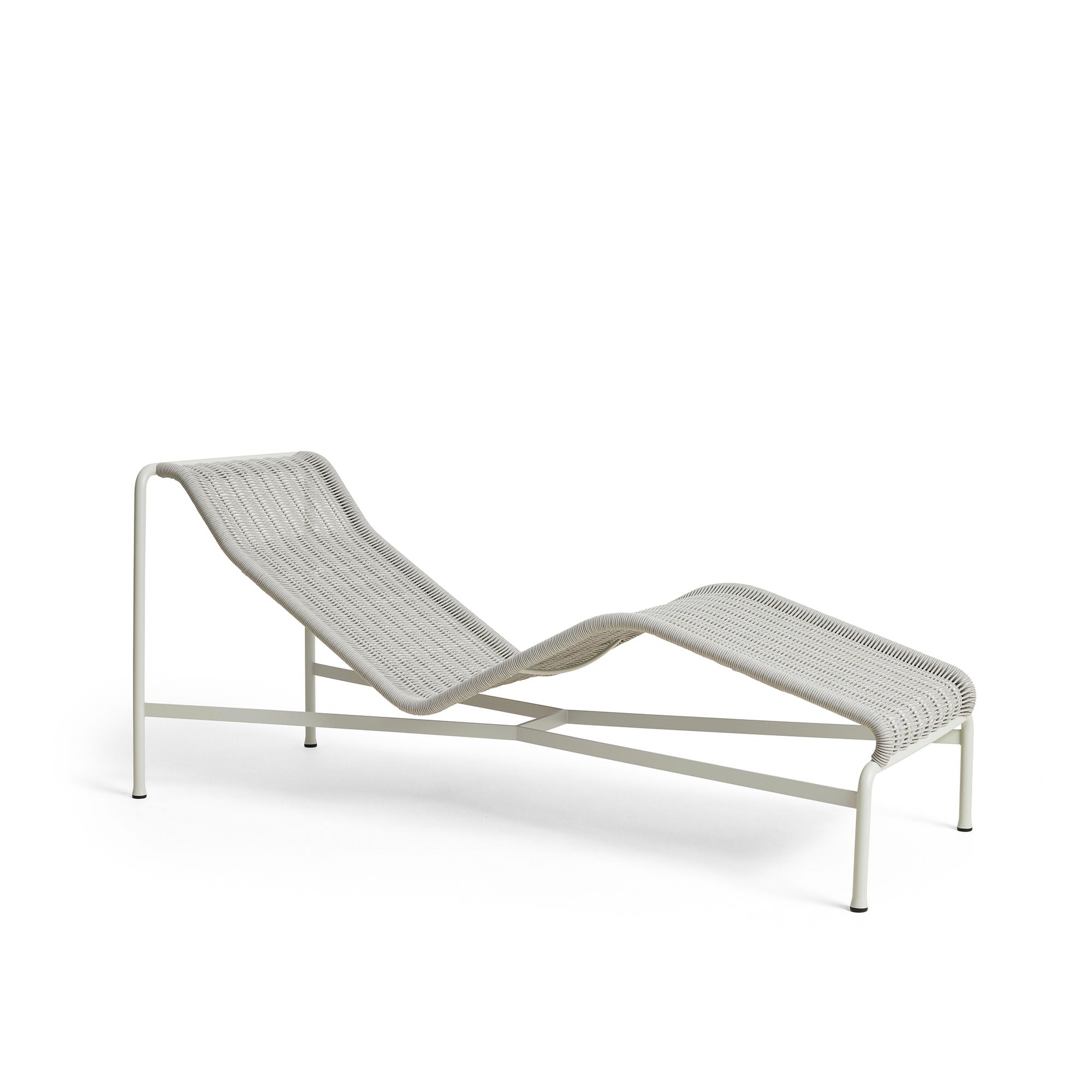 Palissade Cord Chaise Longue, șezlong de metal