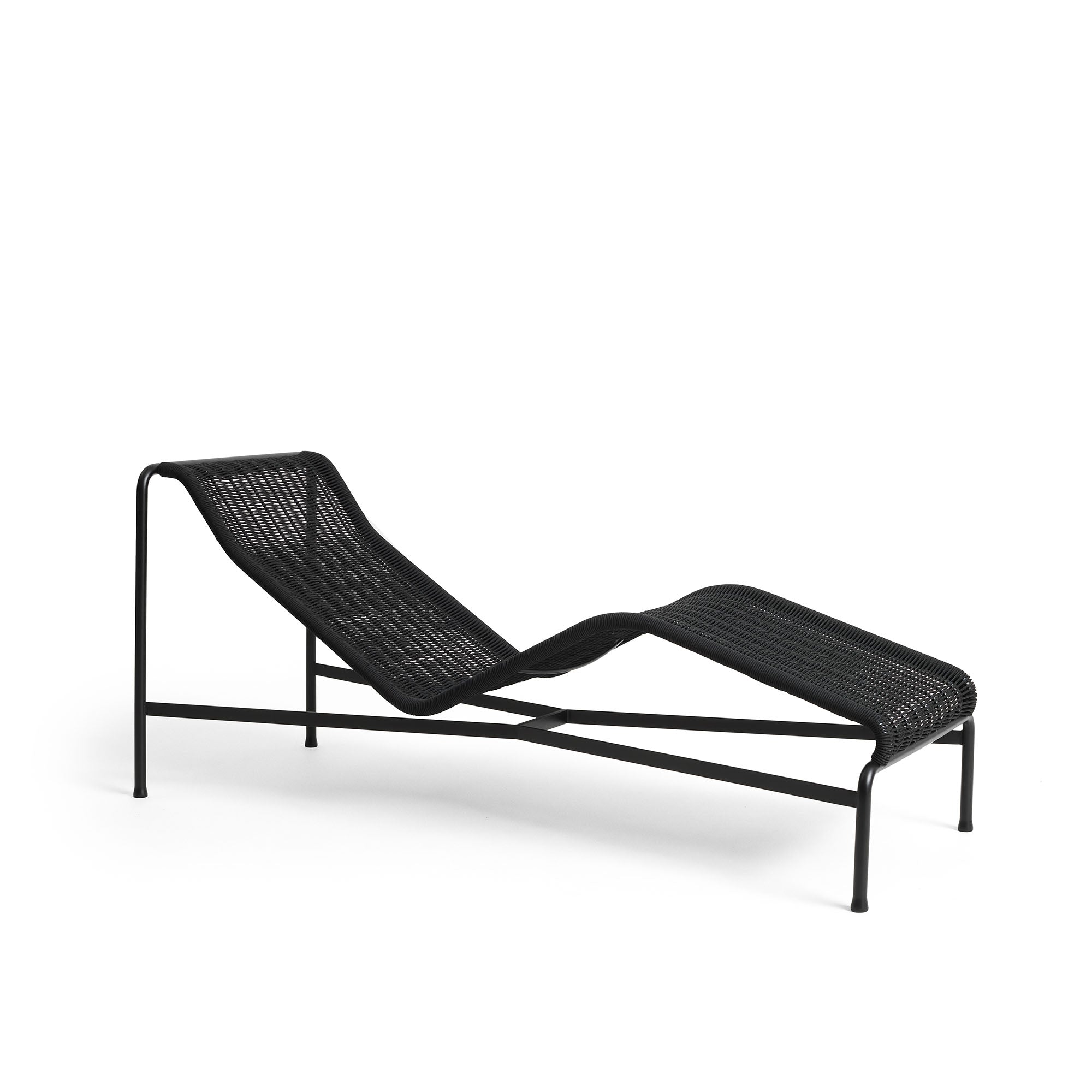 Palissade Cord Chaise Longue, șezlong de metal