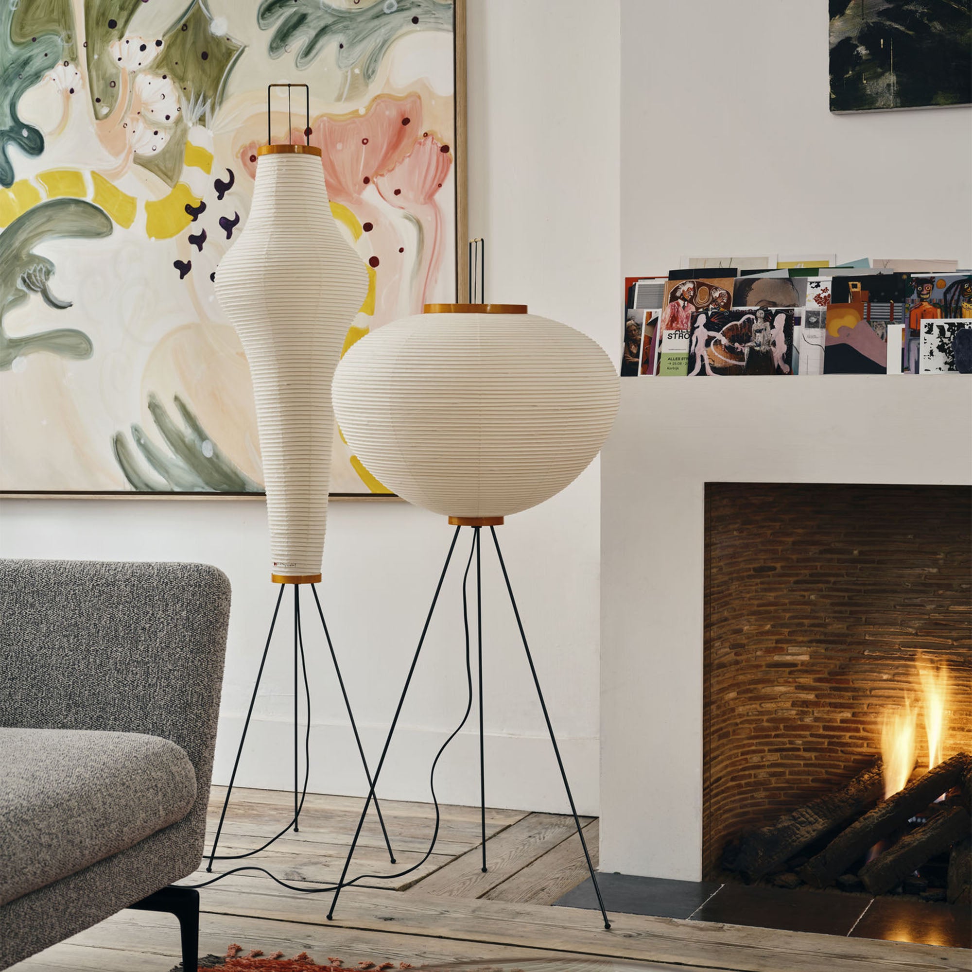 Akari 14A, lampă de podea