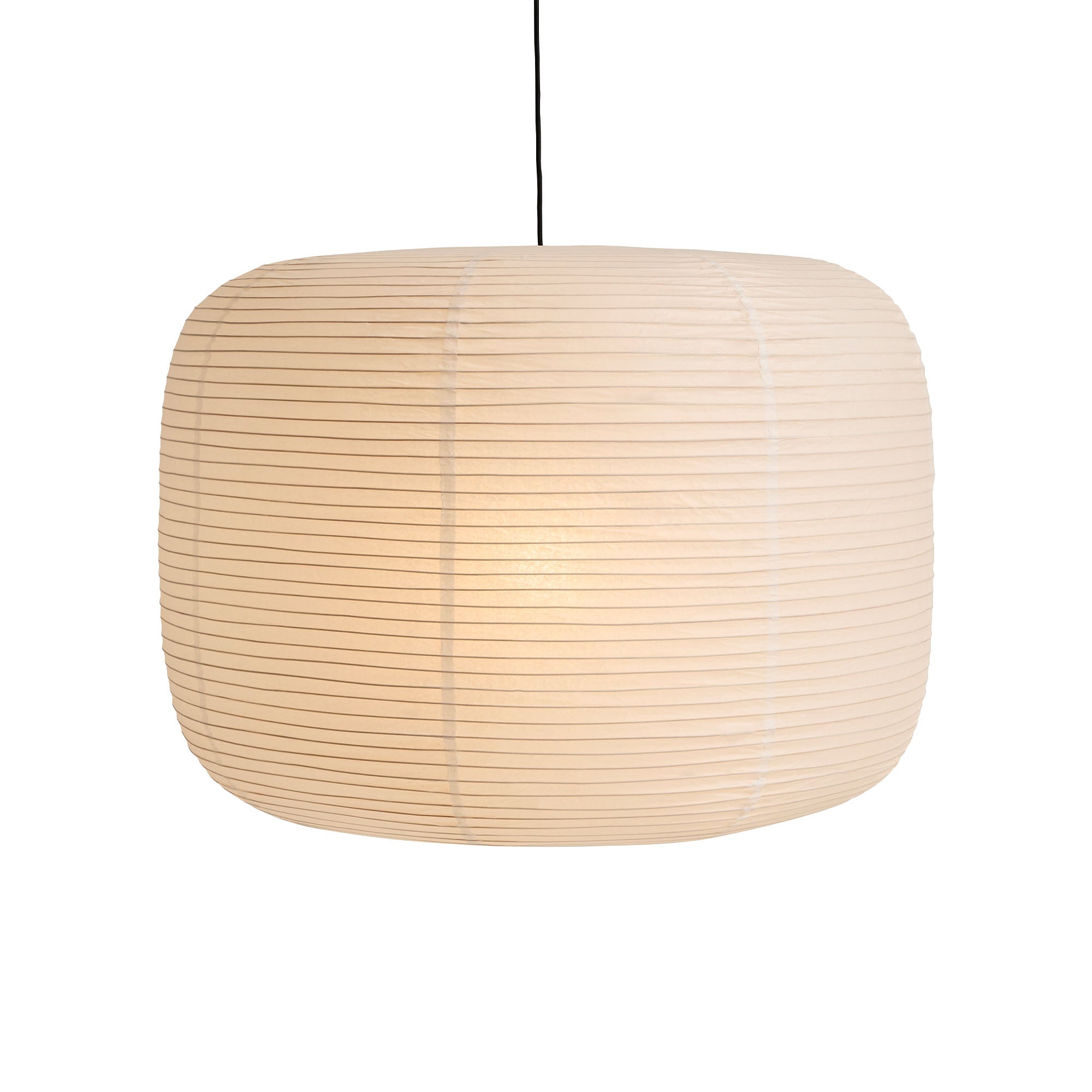 Rice Paper Shade Donut, lampă suspendată Ø80 cm
