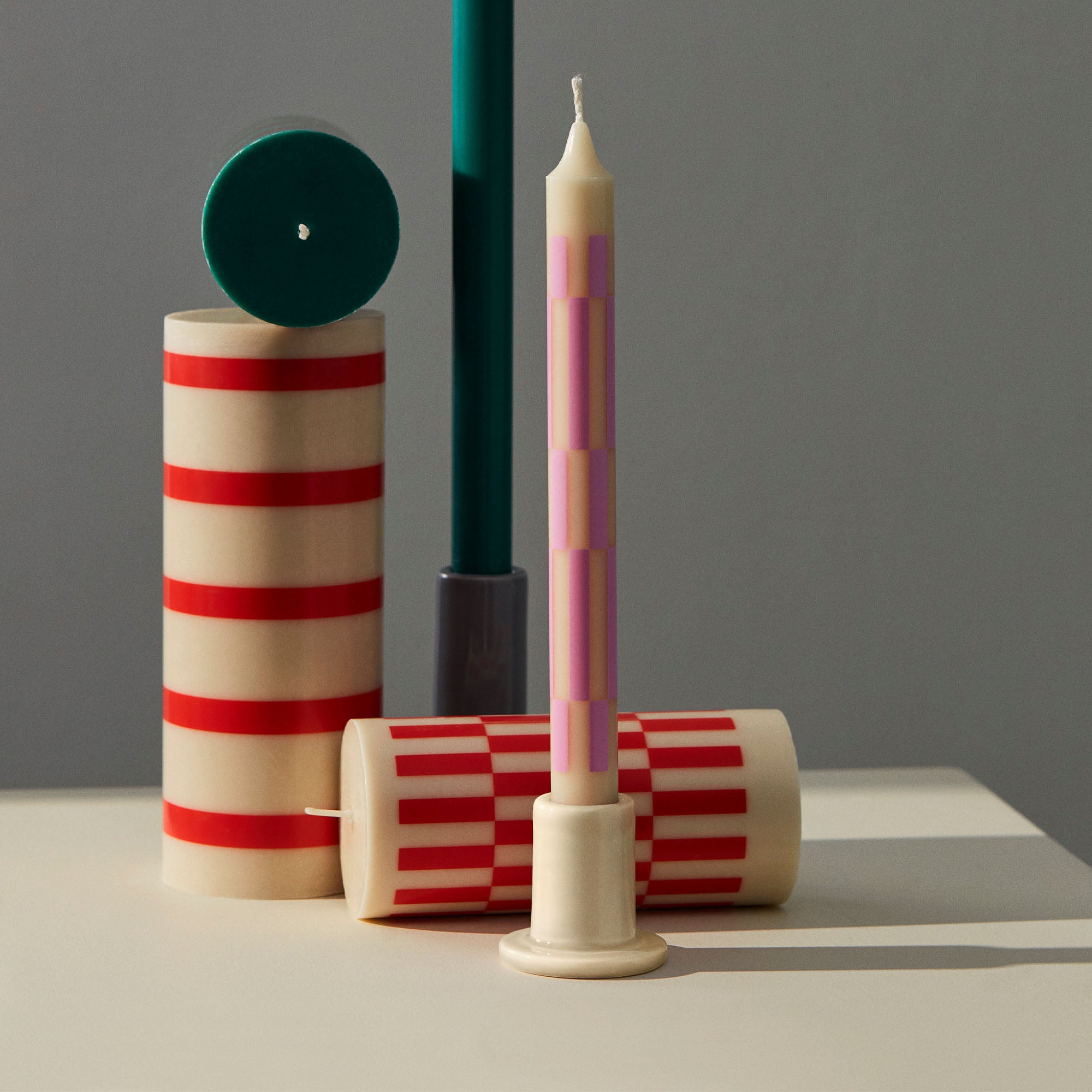 Tube, suport de lumânare