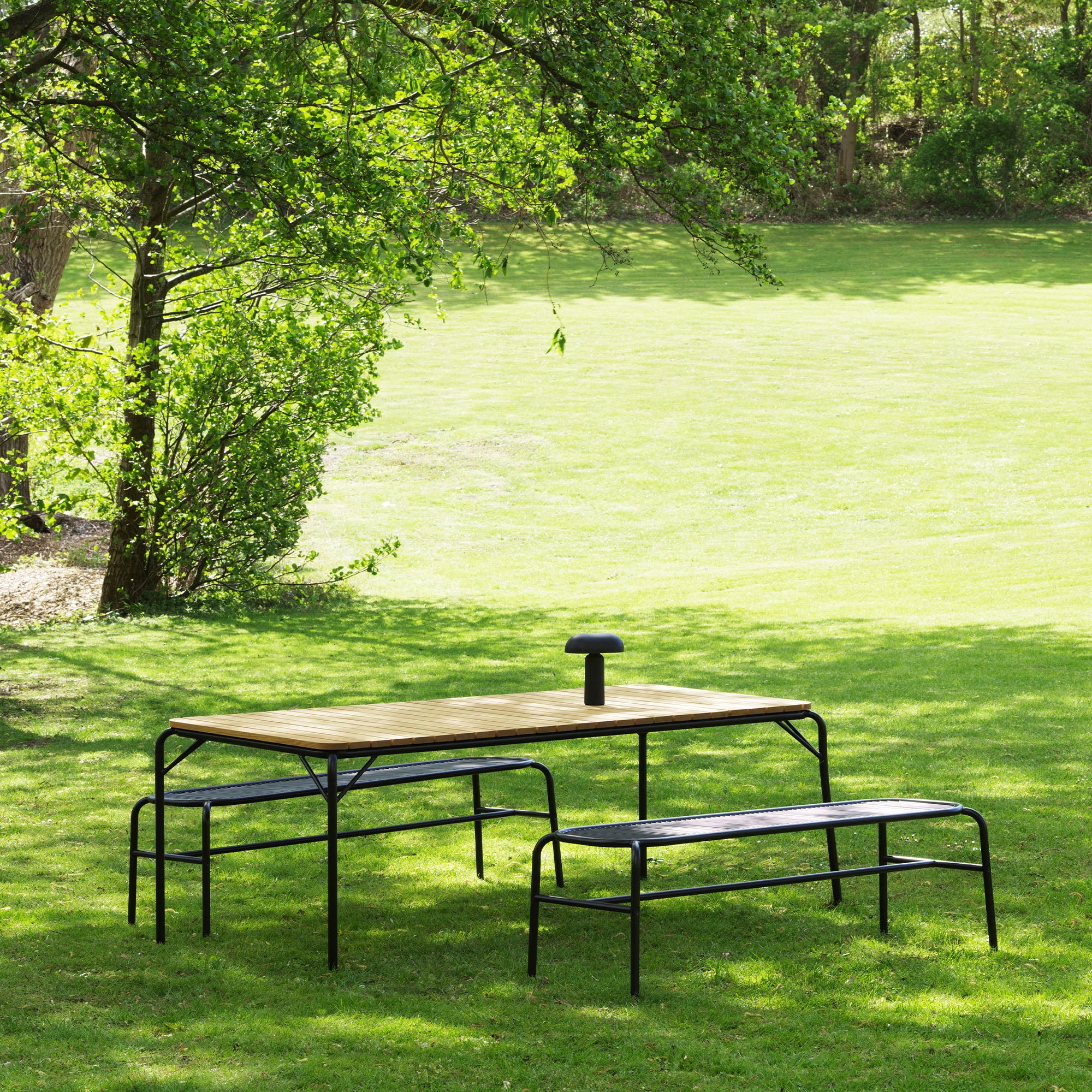 Vig Table Robinia, masă de dining pentru exterior 90x200 cm