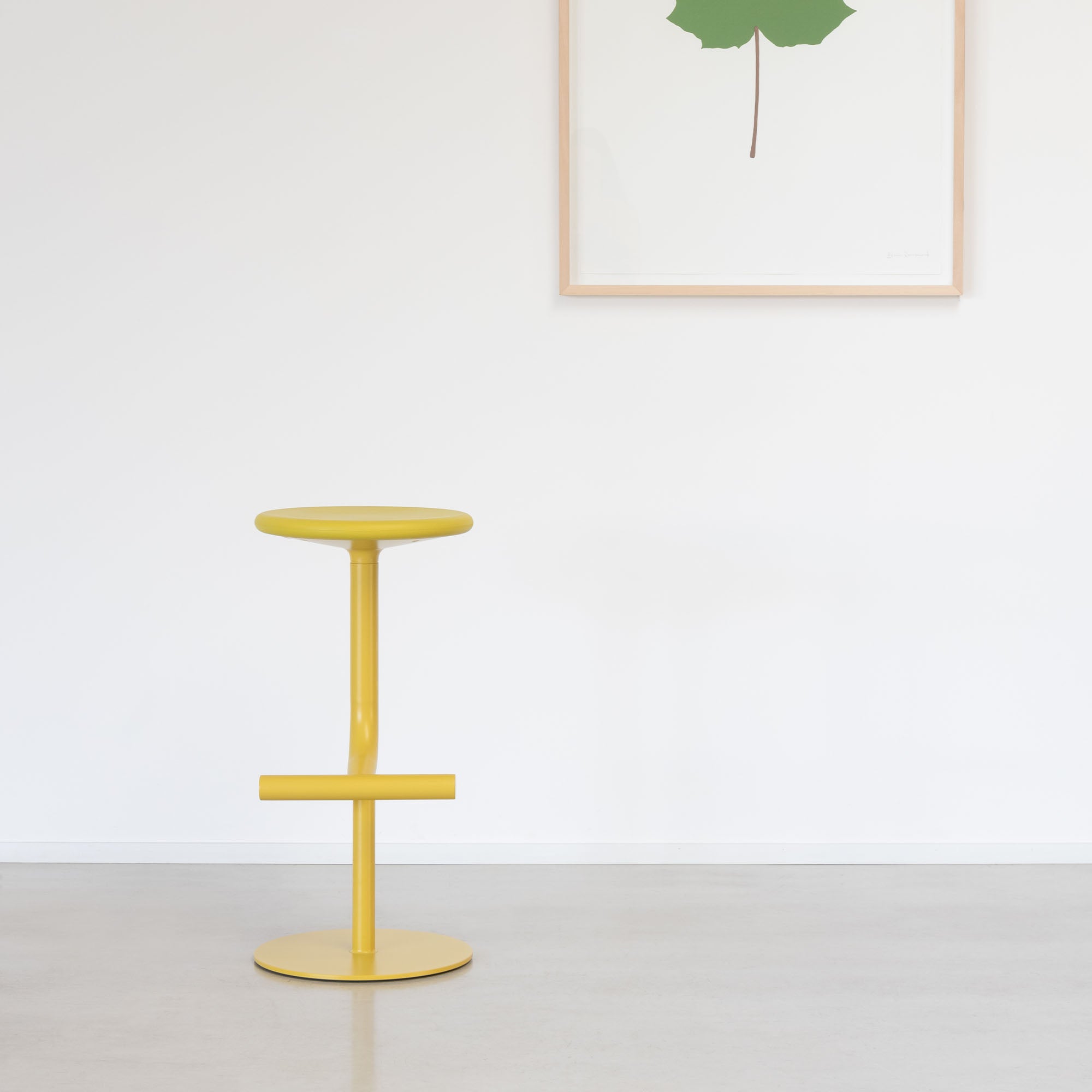 Tibu, scaun de bar rotativ H60/77 cm