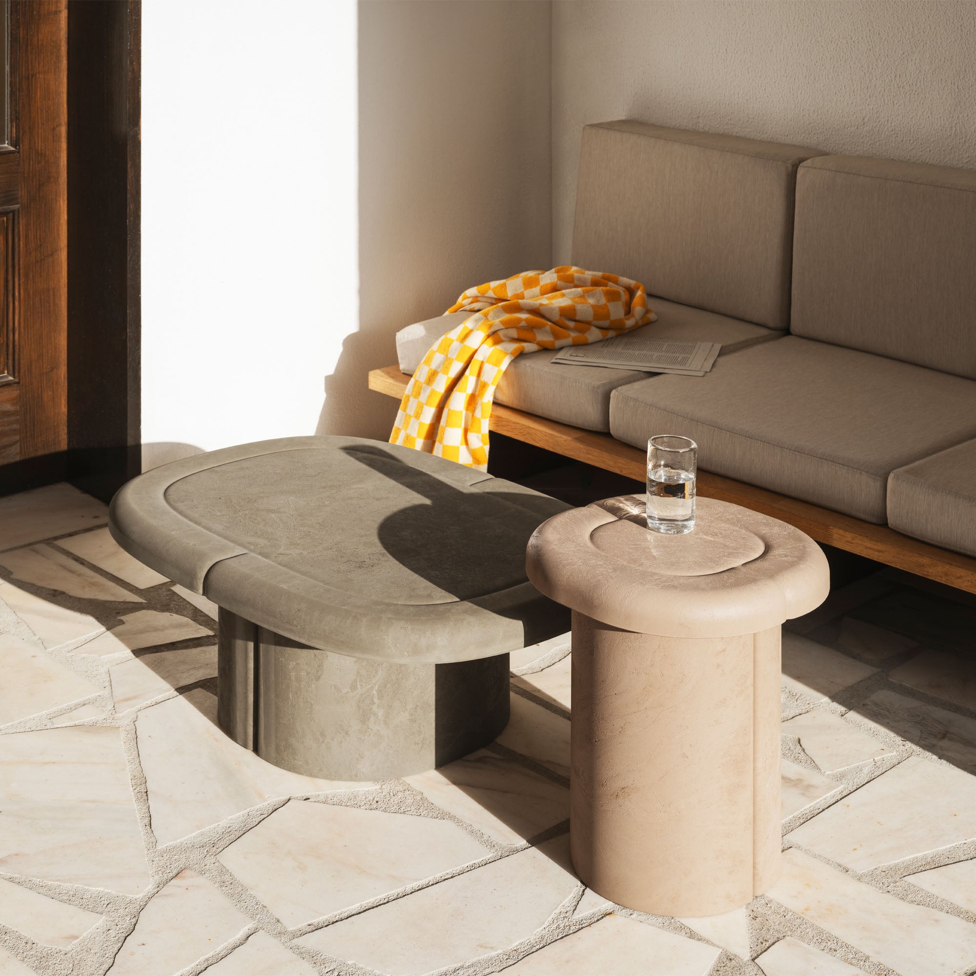 Alder Lounge Table Oval, masă de cafea