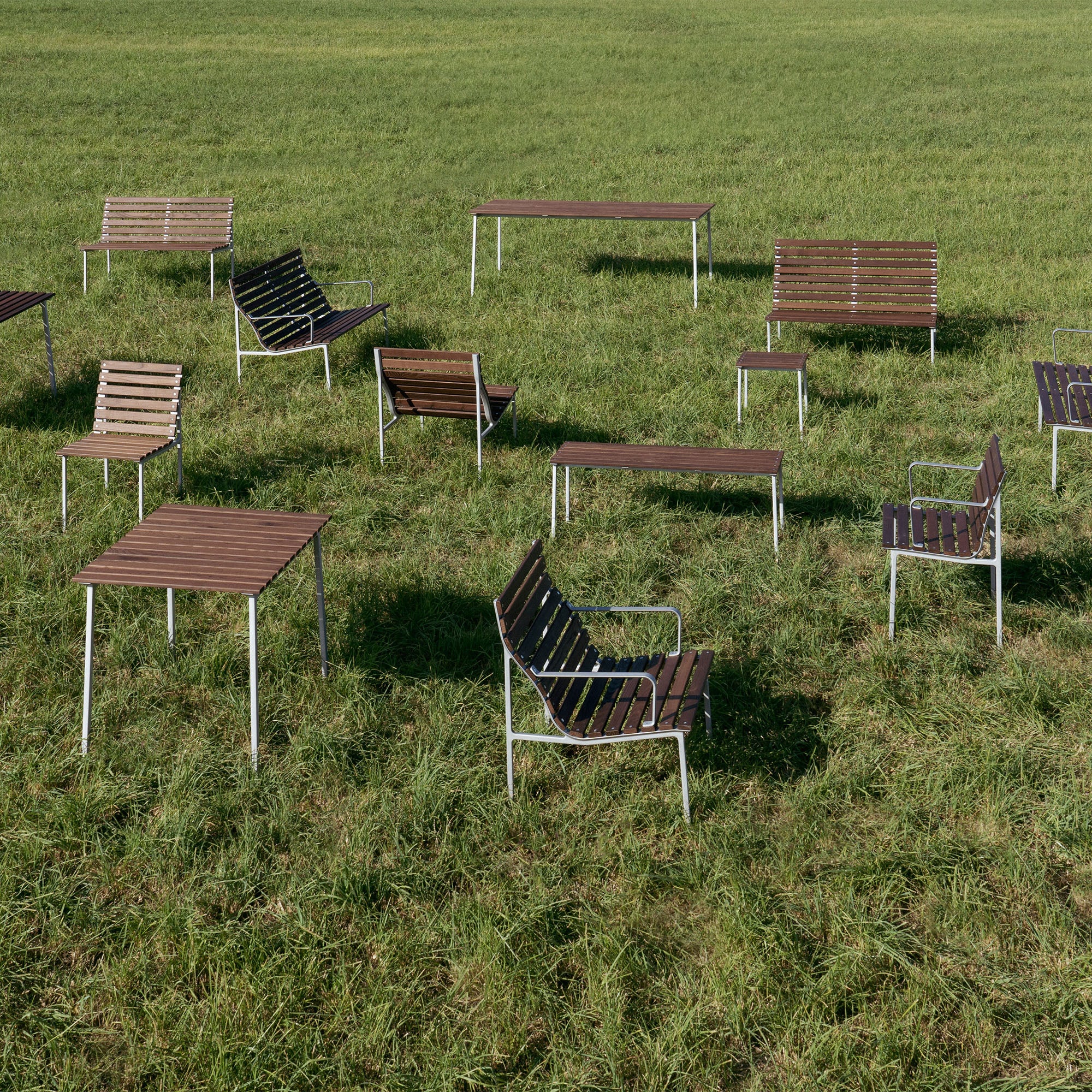 Traverse Lounge Bench, banchetă