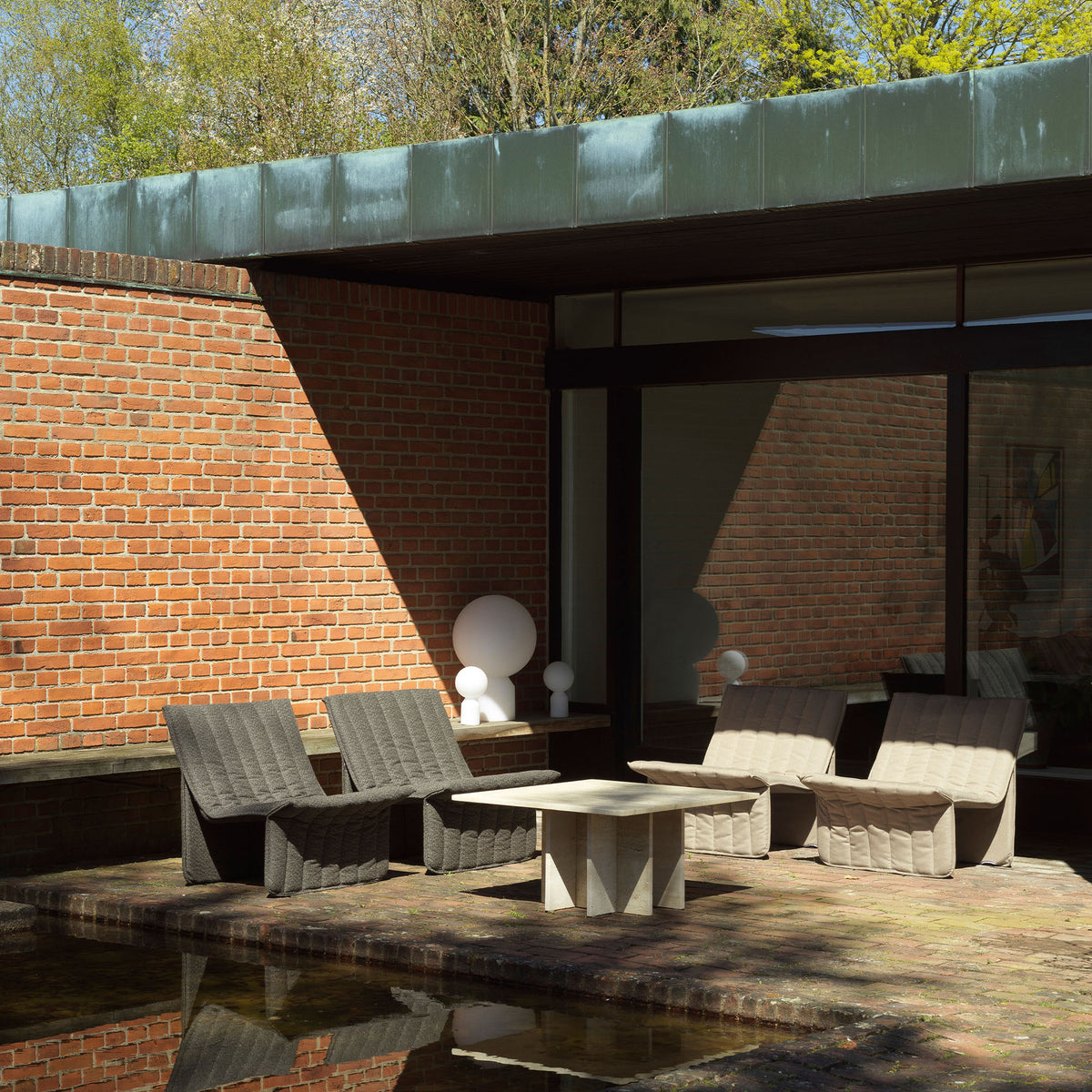 Limit Lounge Chair Outdoor, fotoliu lounge pentru exterior