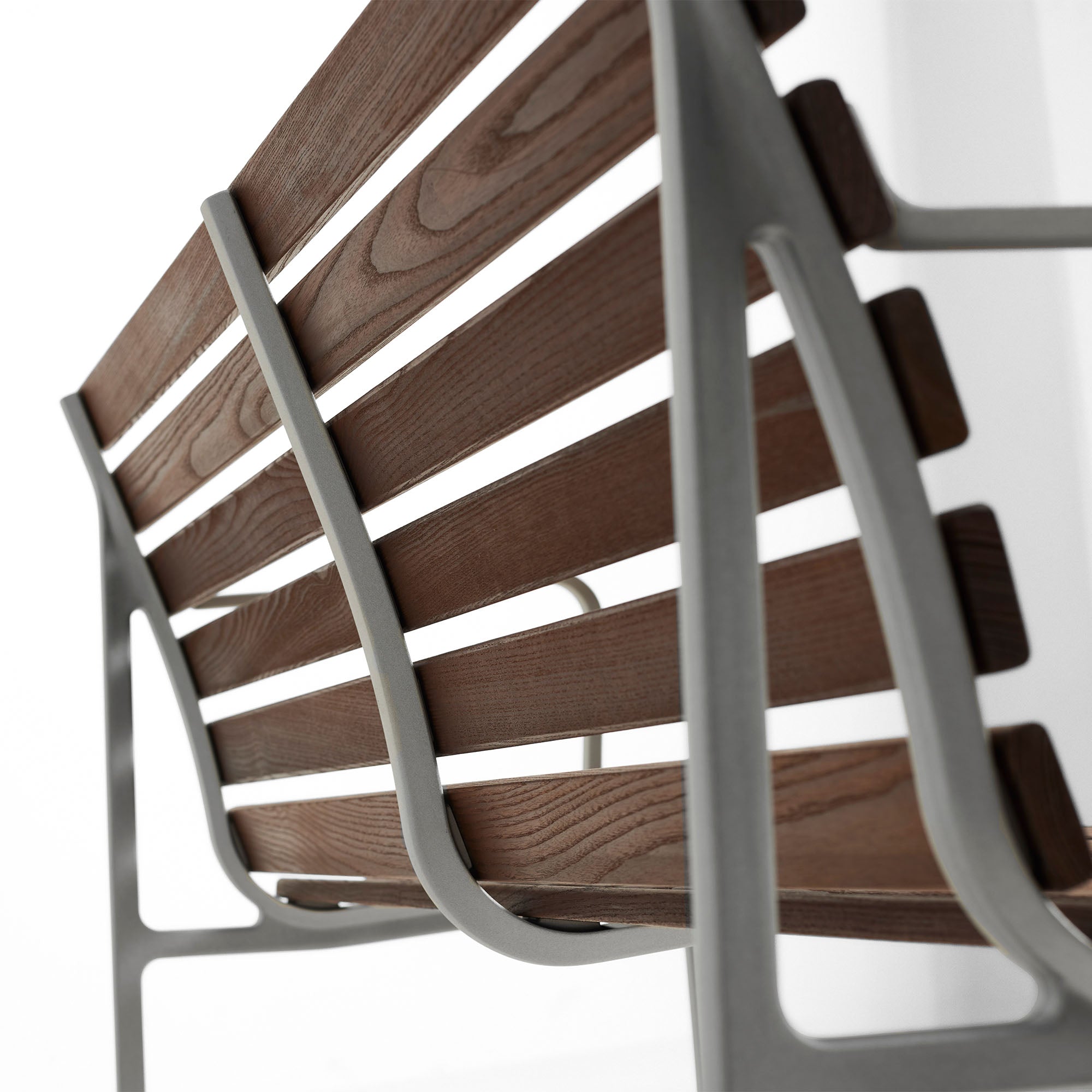 Traverse Dining Bench with Arm, banchetă cu cotiere
