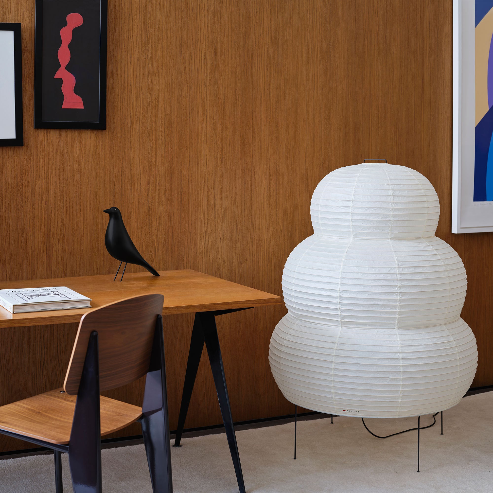 Eames House Bird figurină neagră