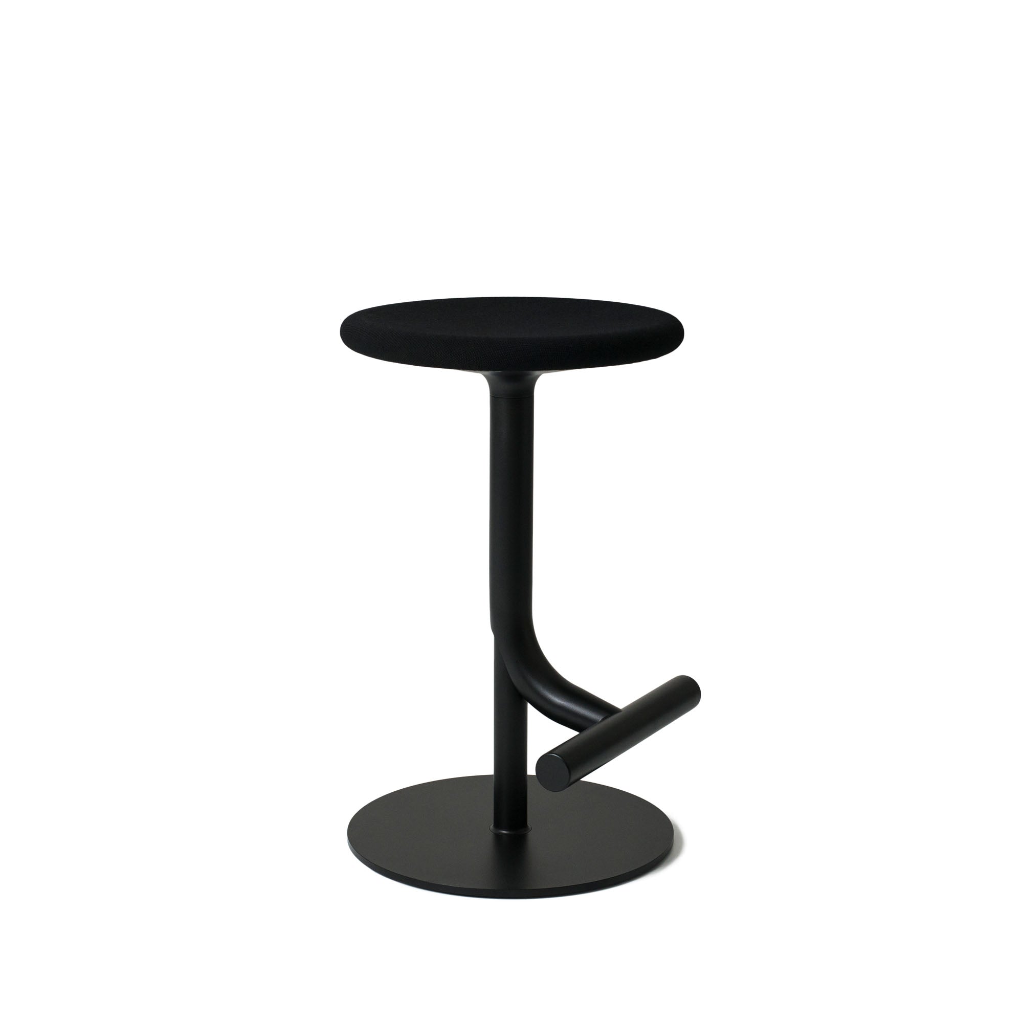 Tibu, scaun de bar rotativ H60/77 cm