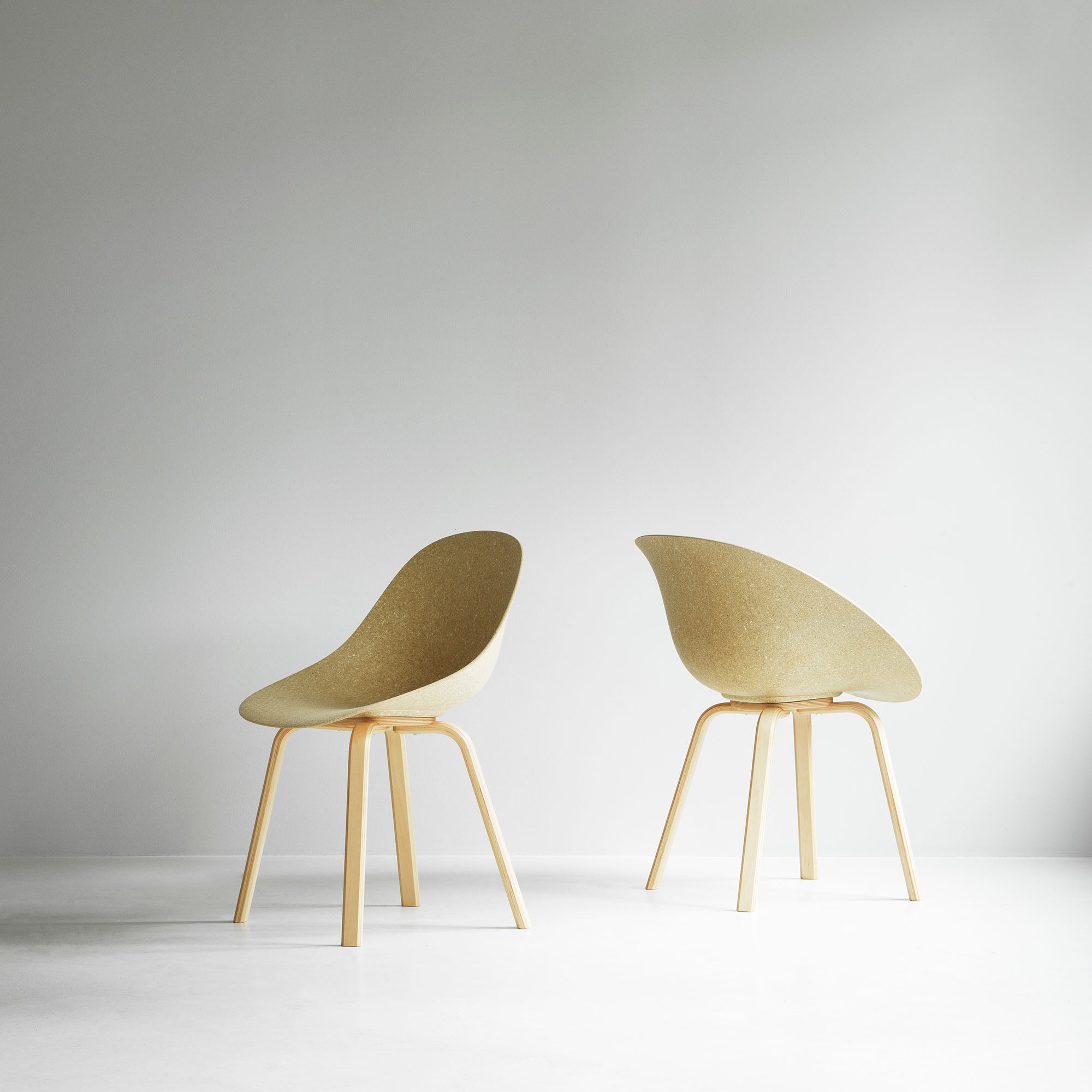 Mat Chair Wood scaun de dining cu picioare fag