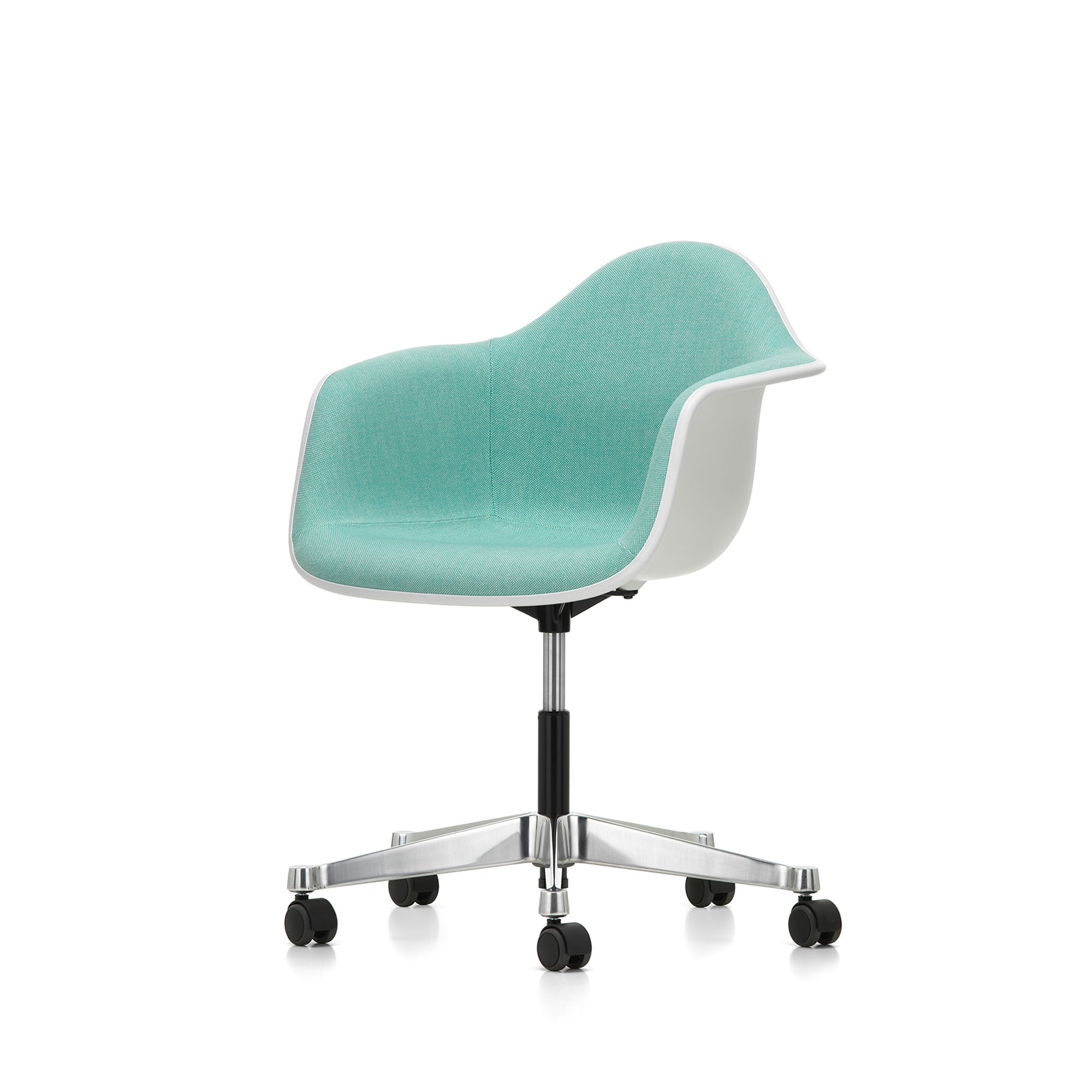 Eames Plastic RE PACC scaun de birou tapițat