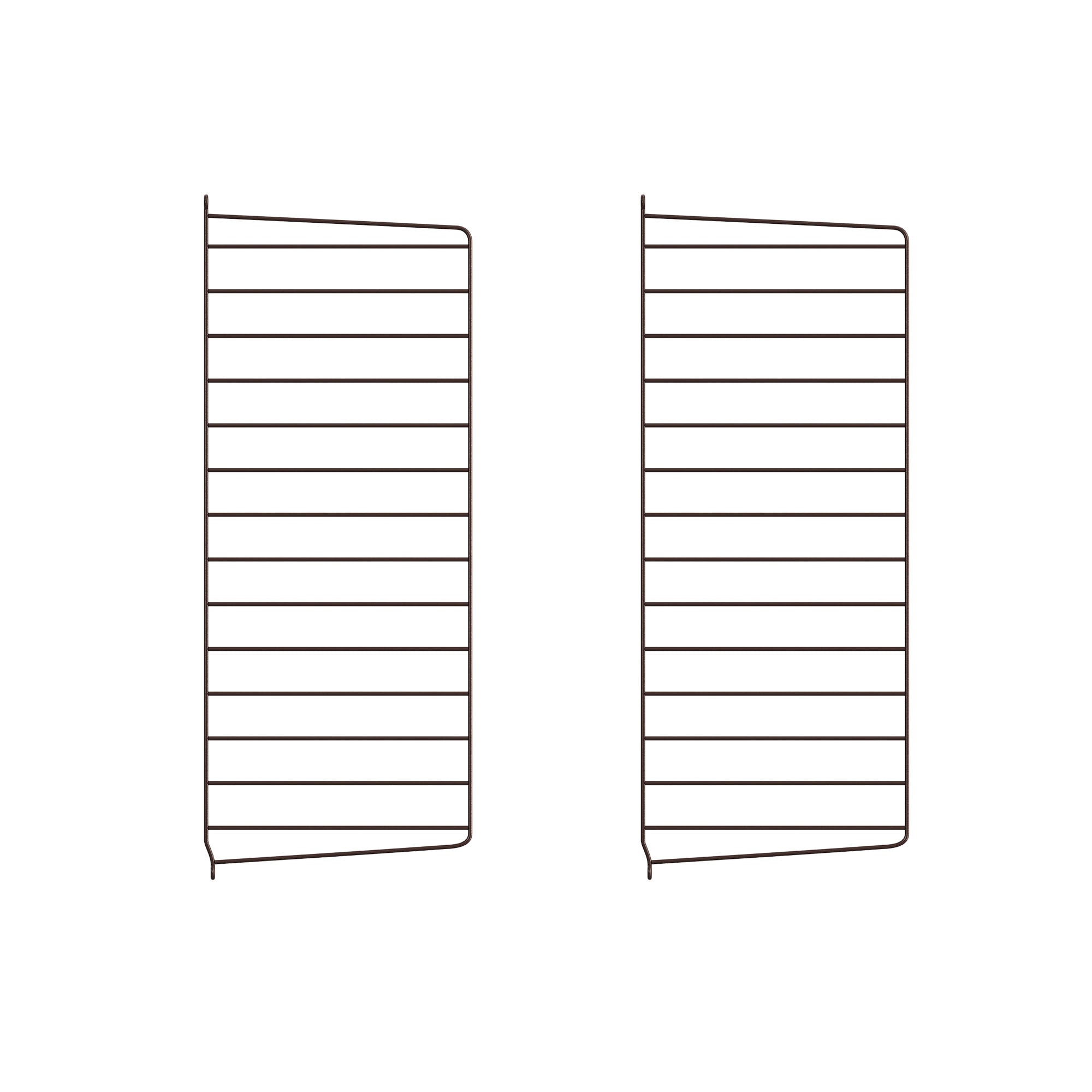 String element de susținere vertical metalic 75 x 30 cm, set de 2