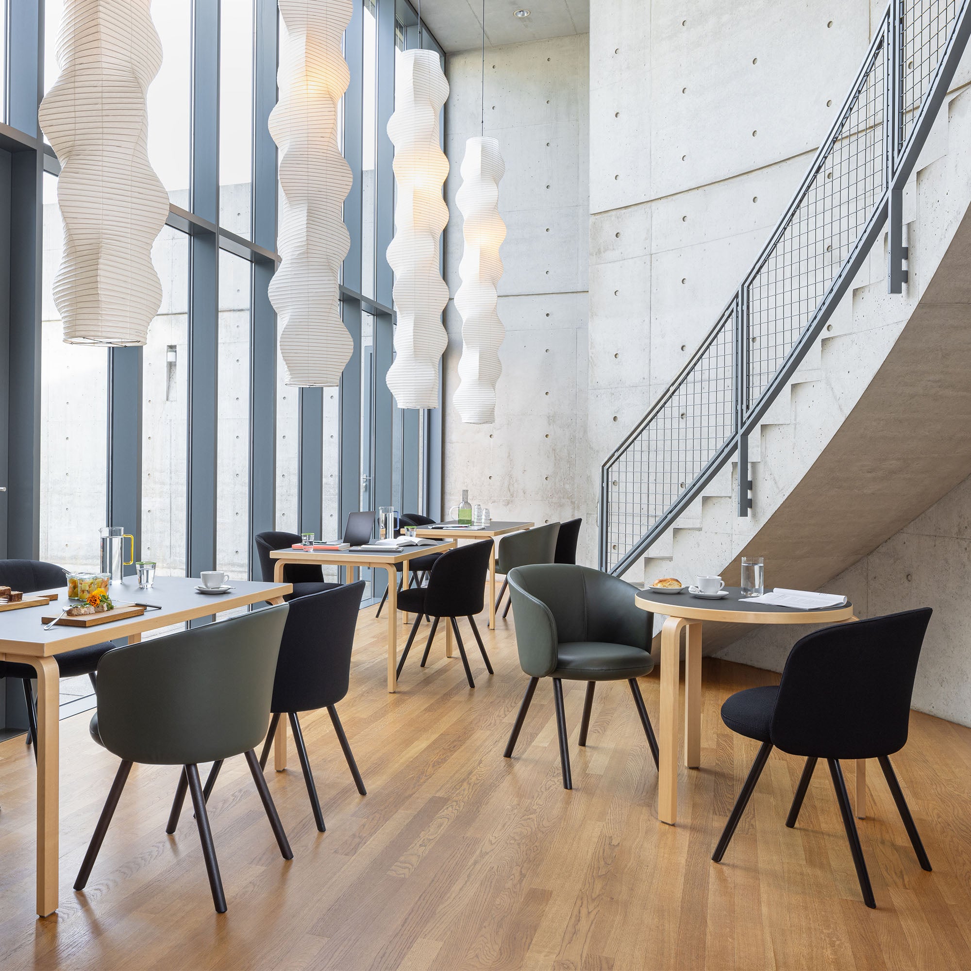 Mikado Side Chair, scaun de dining tapițat