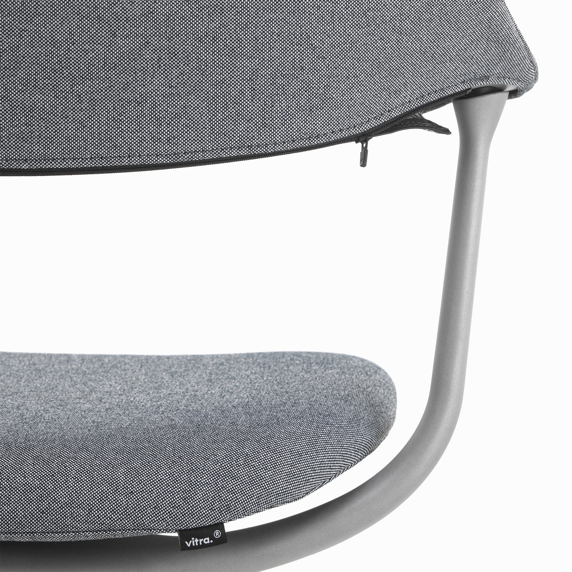 Mynt, scaun de birou cu șezut și spătar tapițat