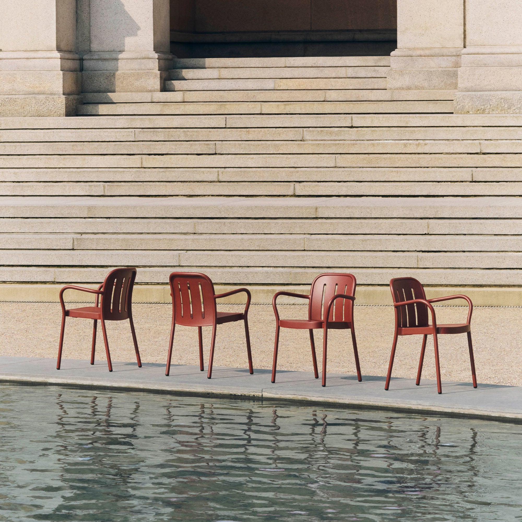 Deville Armchair, scaun de exterior cu cotiere