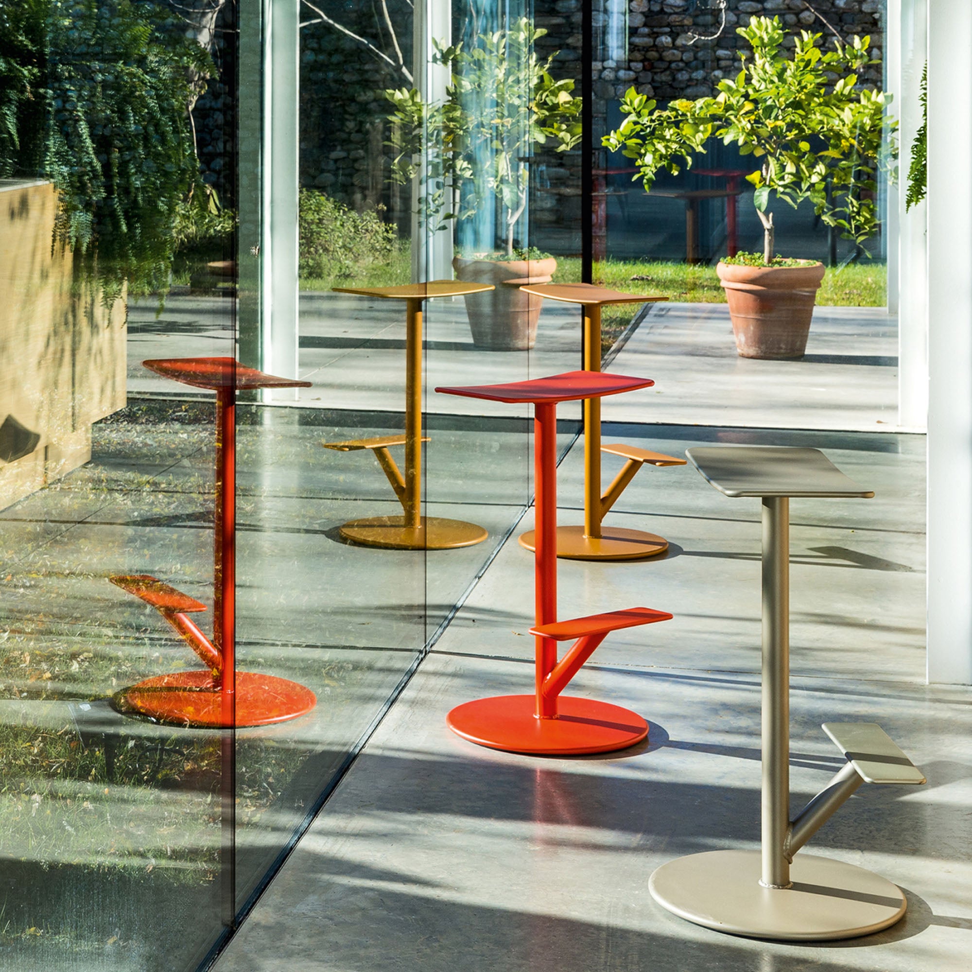 Sequoia, scaun de bar H66 cm