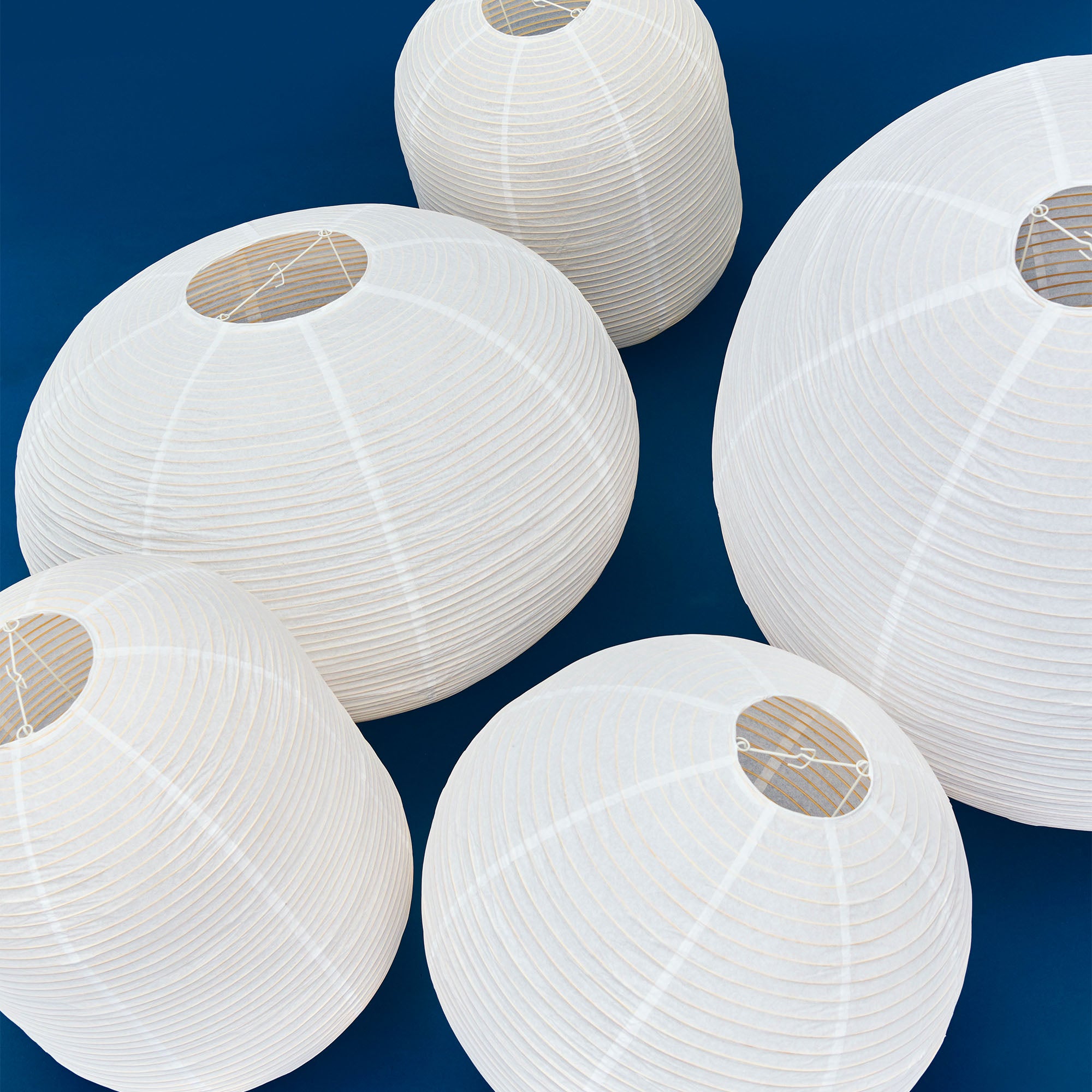 Rice Paper Shade Donut, lampă suspendată Ø80 cm