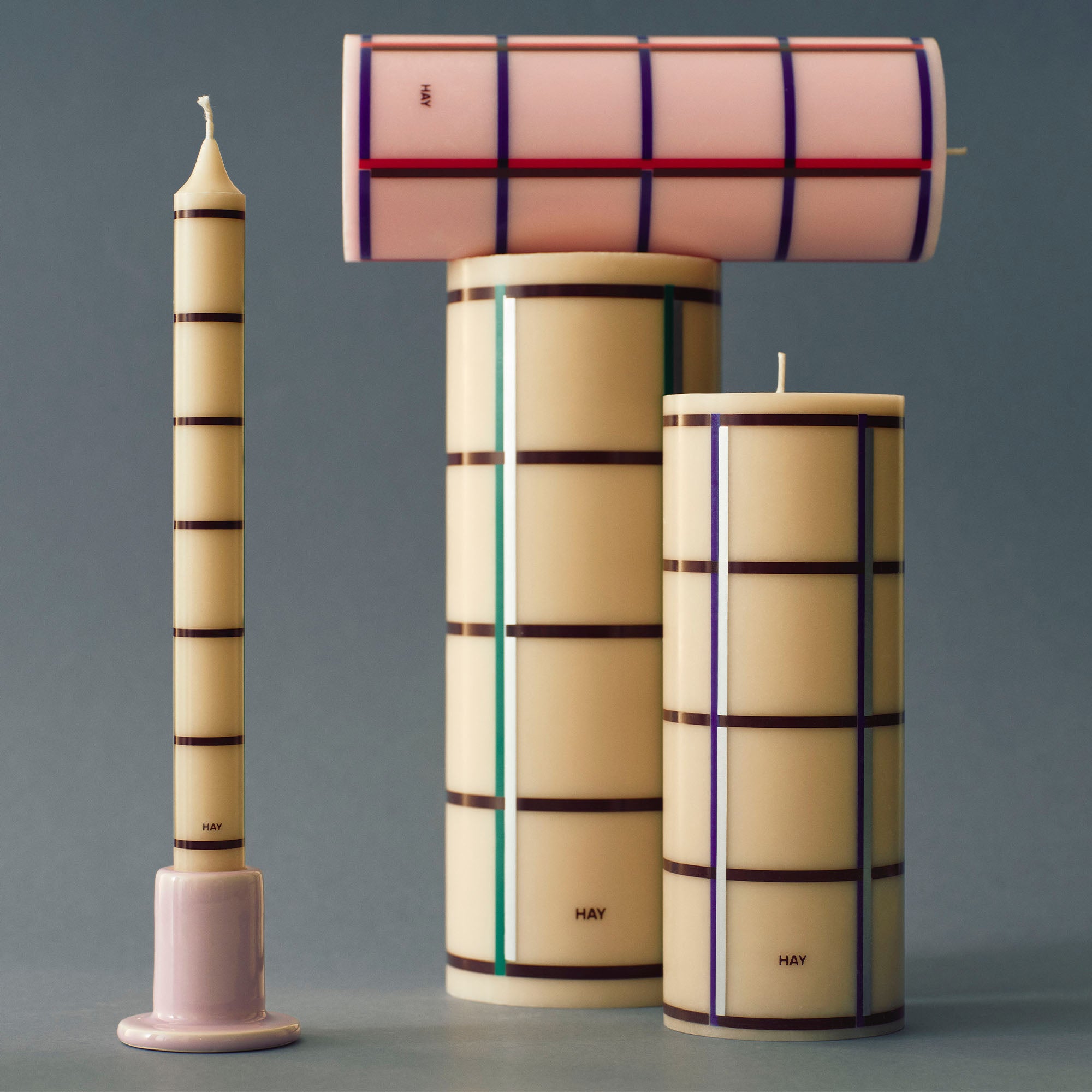 Tube, suport de lumânare