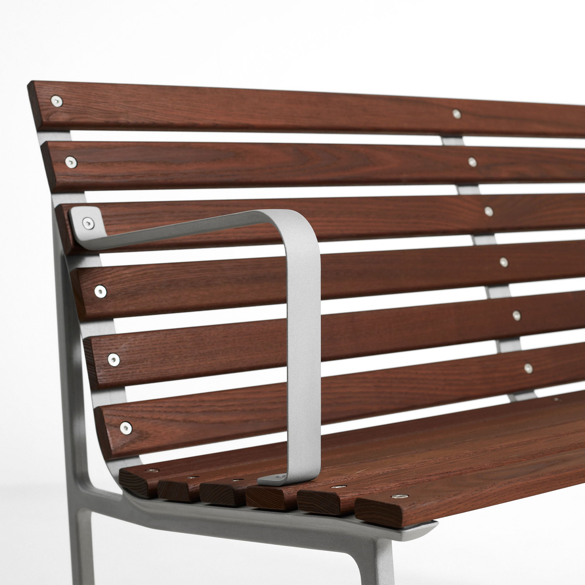 Traverse Dining Bench with Arm, banchetă cu cotiere