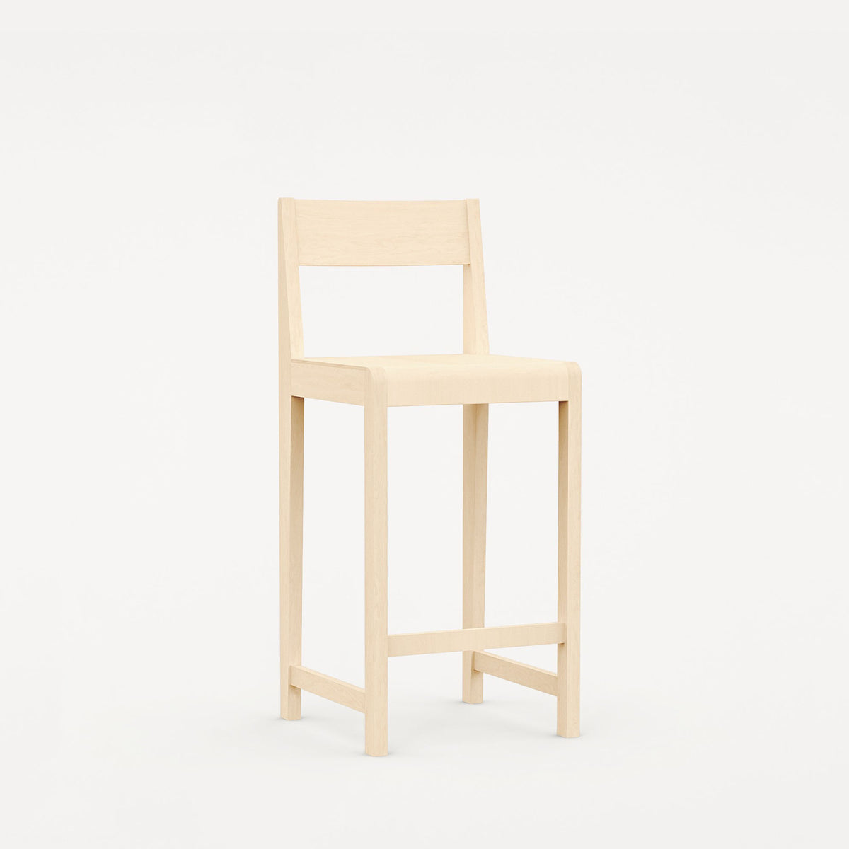 Bar Chair 01, scaun de bar din lemn H65 cm