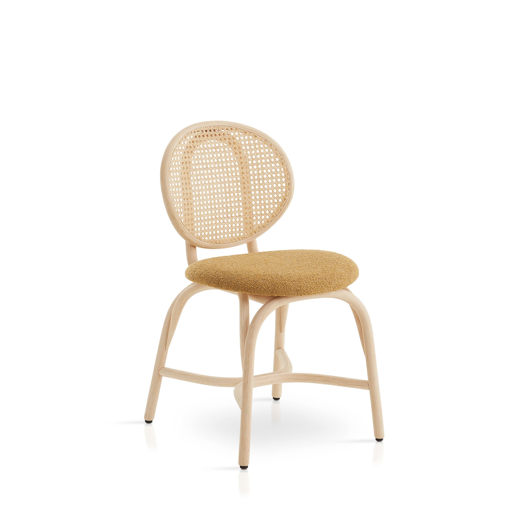 Loop Chair, scaun fără cotiere tapițat