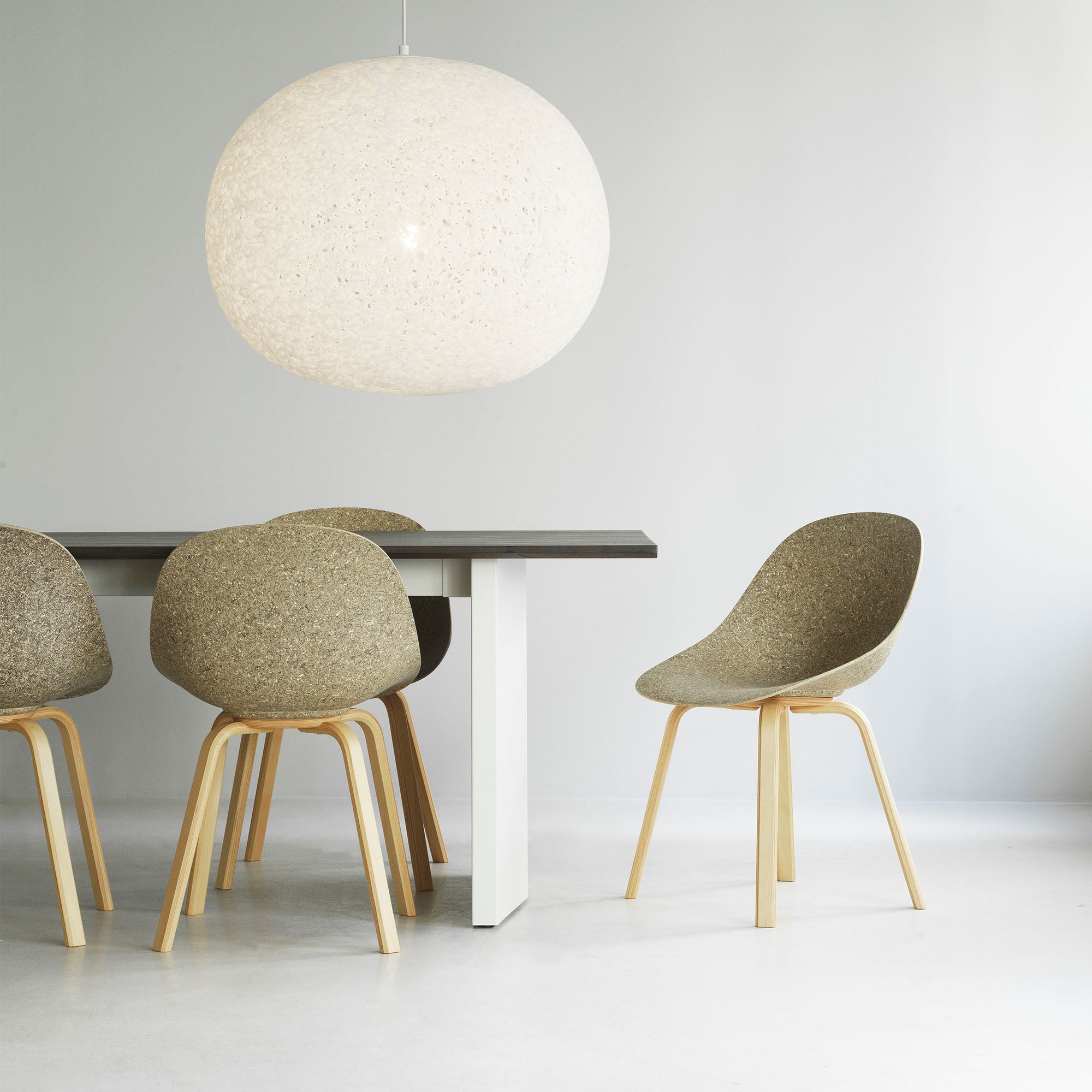 Mat Chair Wood scaun de dining cu picioare fag