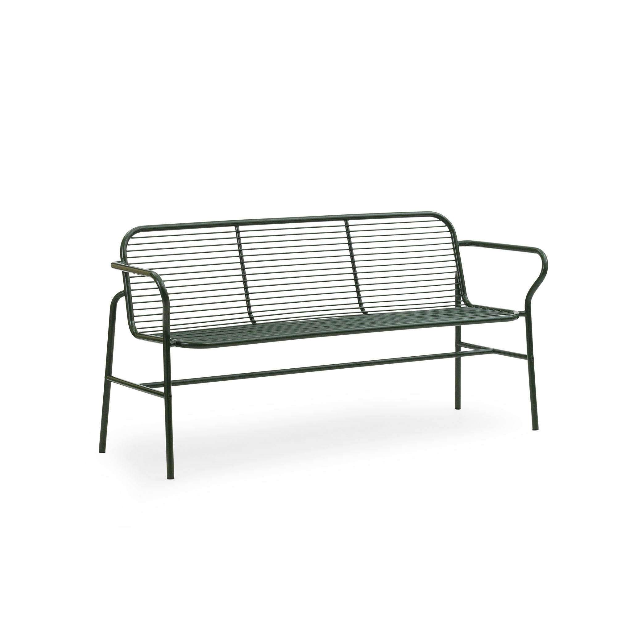 Vig Dining Bench, banchetă de exterior cu cotiere