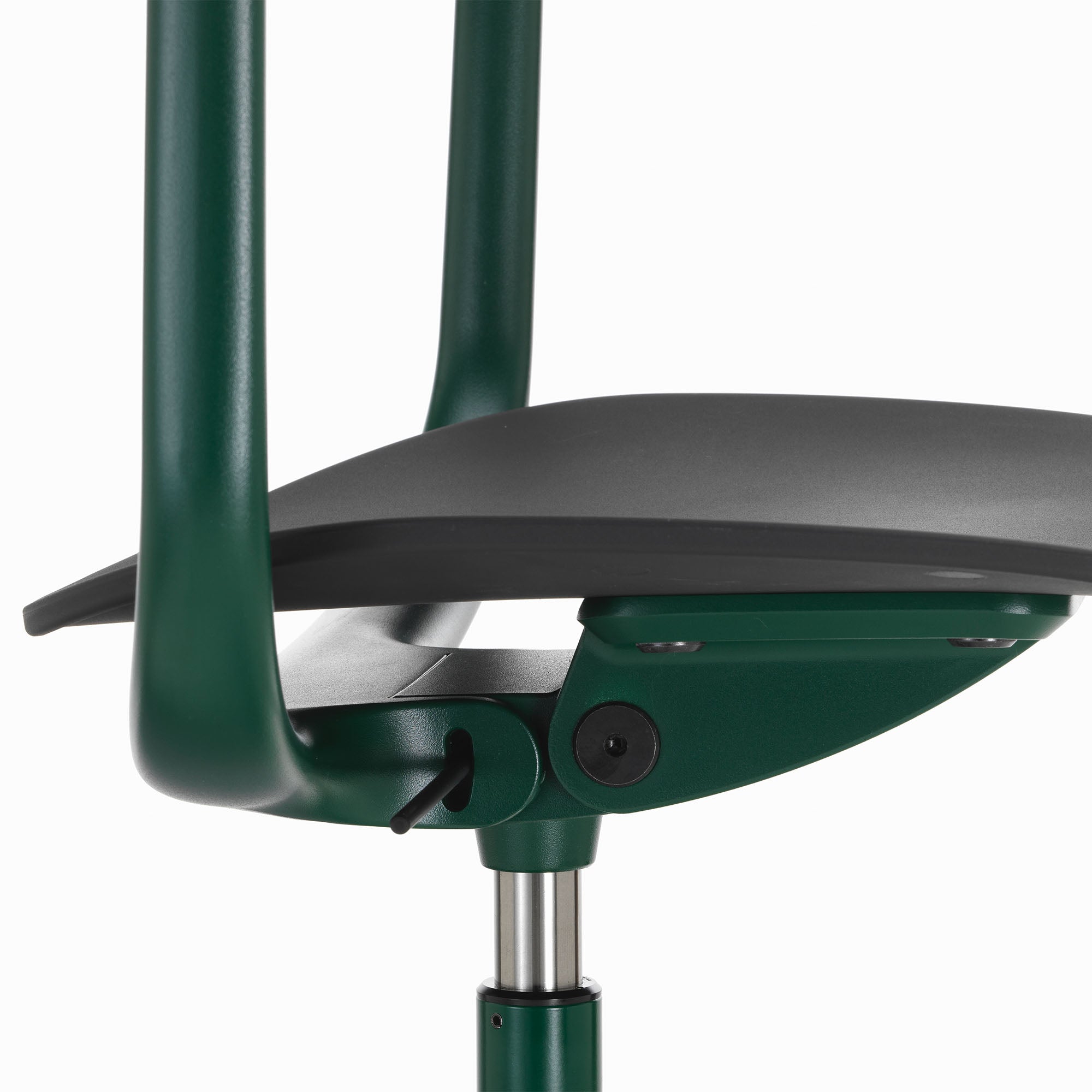 Mynt, scaun de birou cu șezut și spătar de plastic