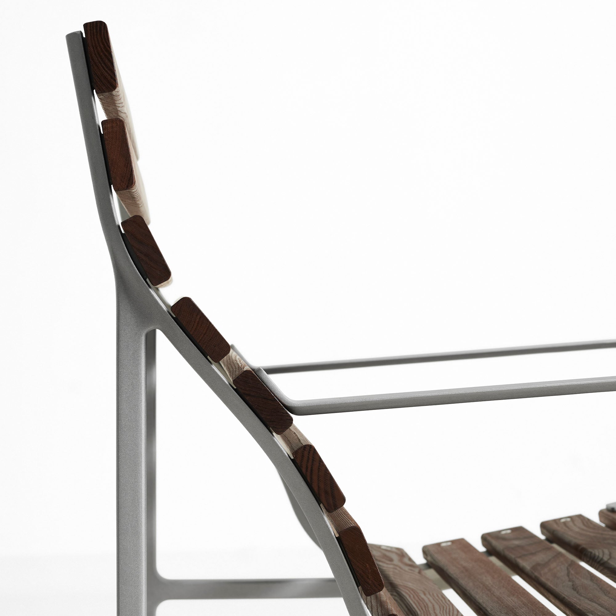 Traverse Lounge Armchair, fotoliu de exterior cu cotiere