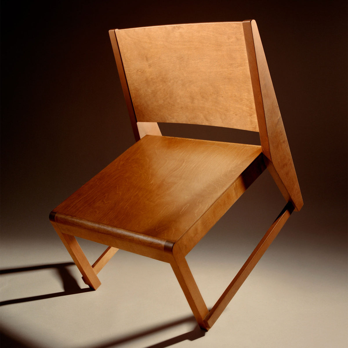 Easy Chair 01, fotoliu din lemn fără cotiere