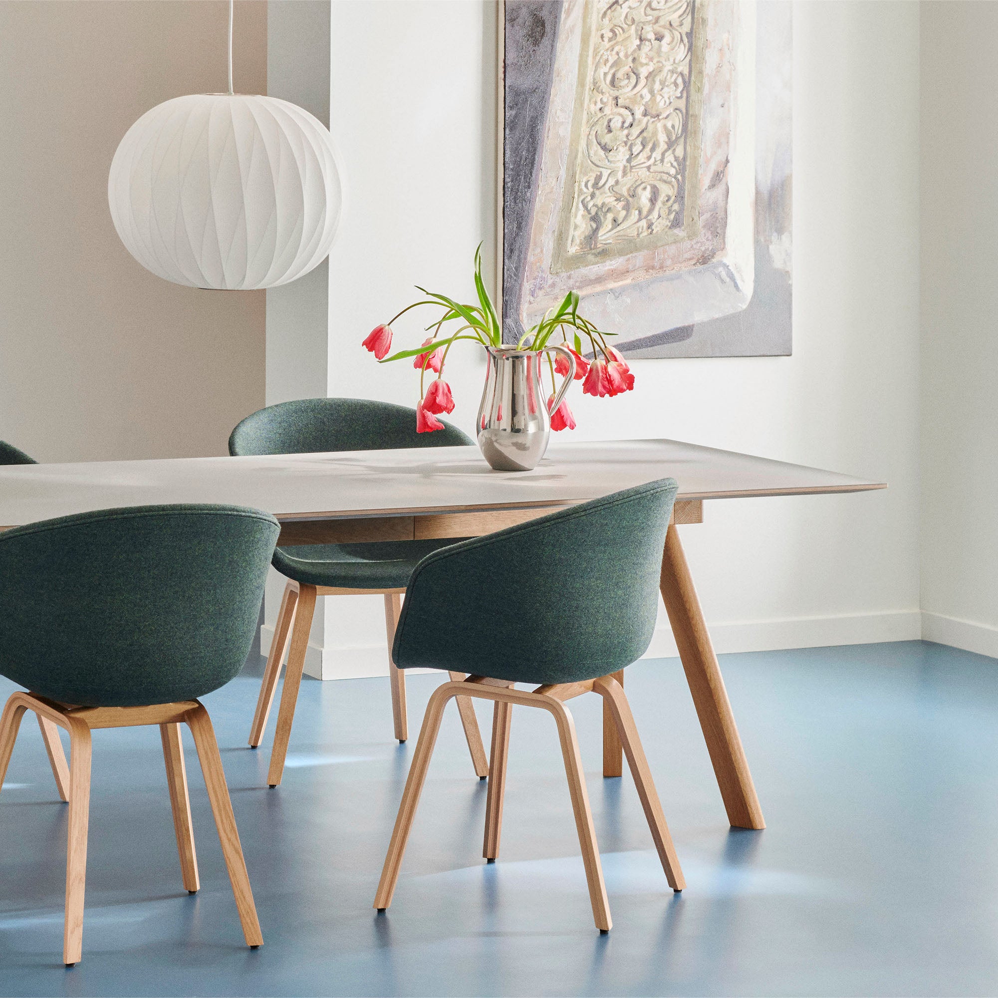 CPH 30 Extendable Table 200x90 cm, masă de dining extensibilă