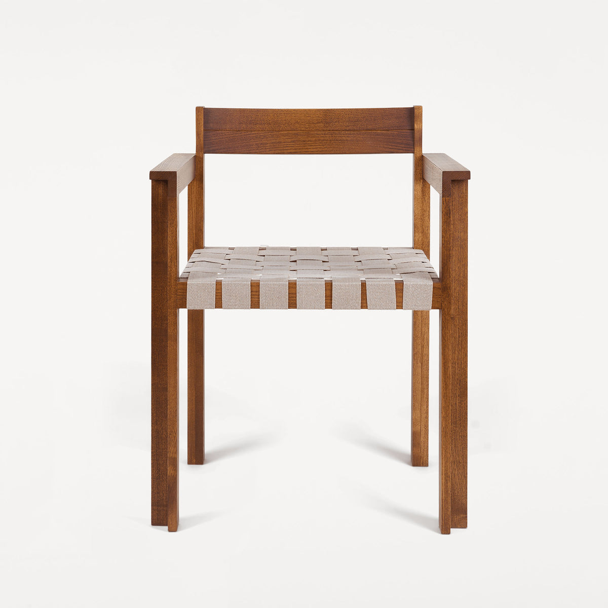 Symmetry Armrest Chair, scaun din lemn cu cotiere