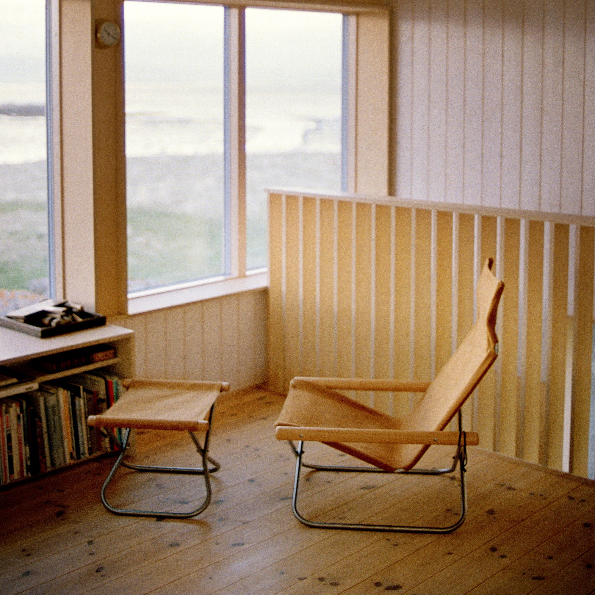 Nychair X Ottoman, otoman pliabil