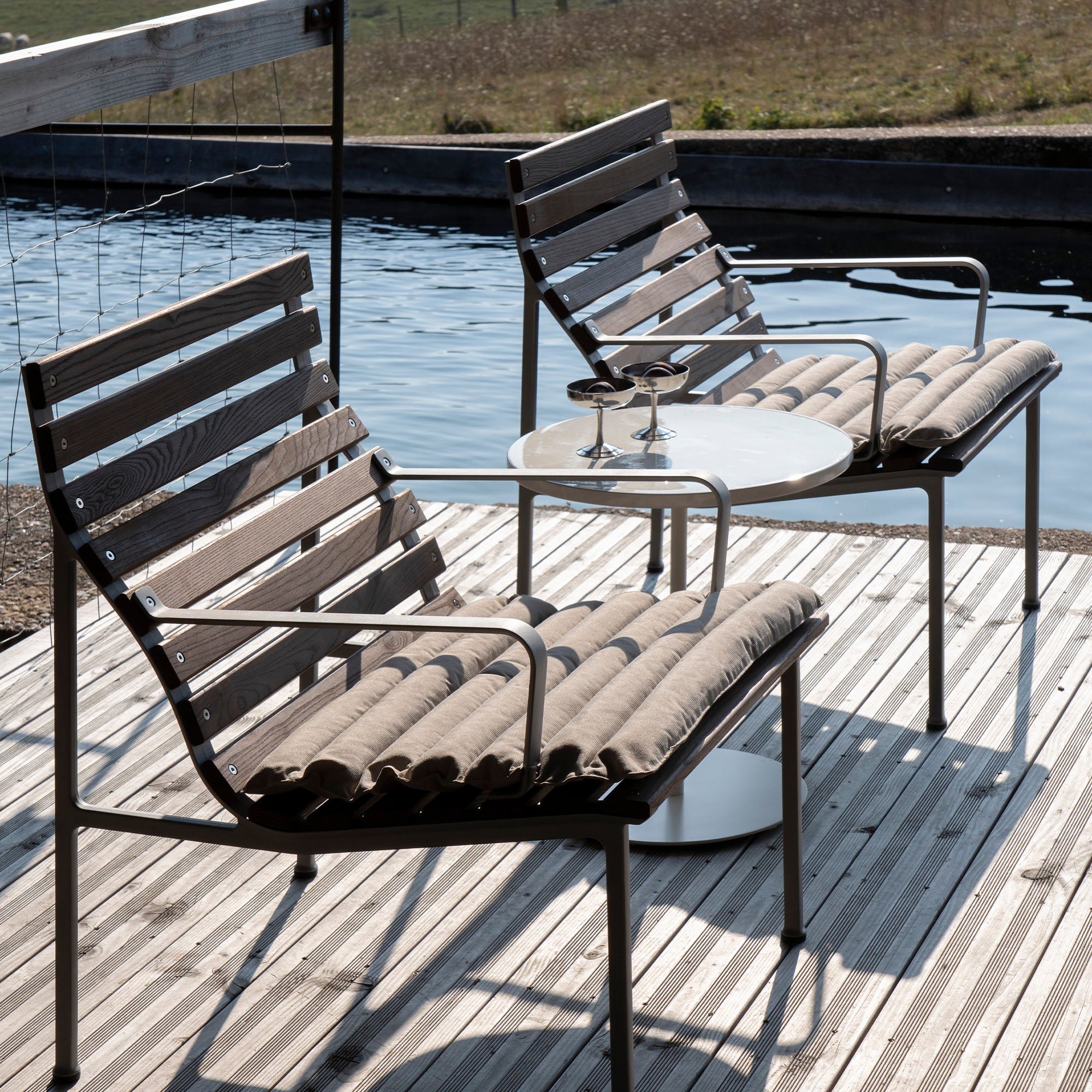 Quilted Seat Cushion for Traverse Lounge Chair, pernă șezut pentru fotoliu