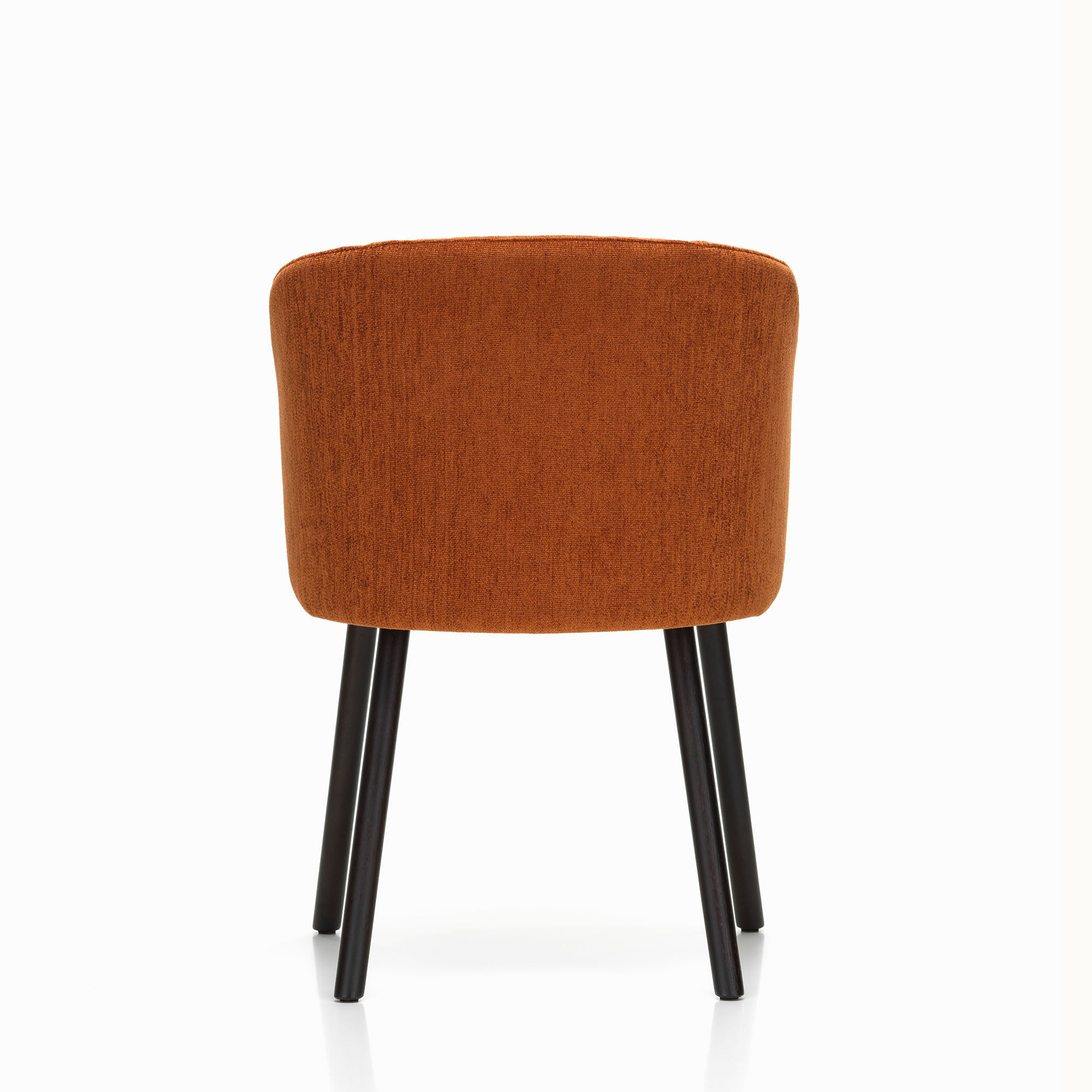 Mikado Side Chair, scaun de dining tapițat cu picioare lemn