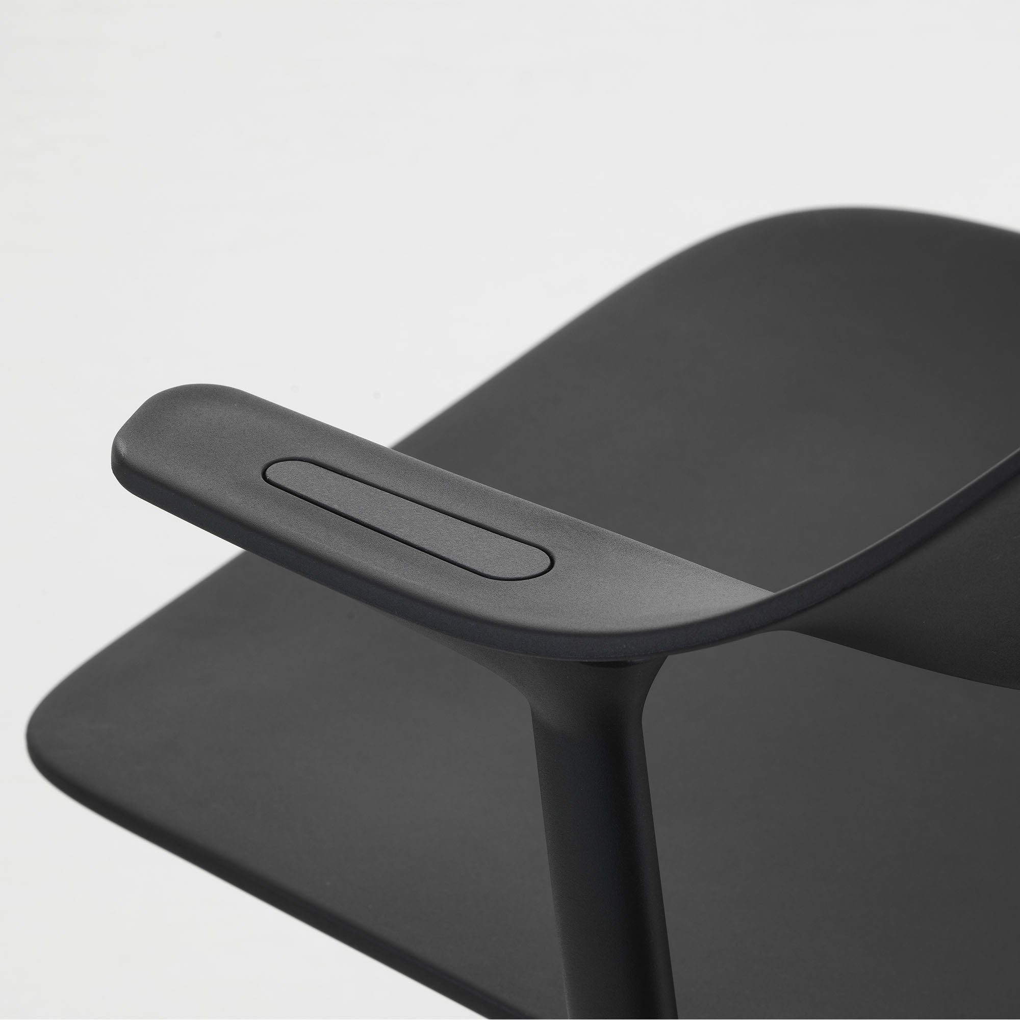 Mynt, scaun de birou cu șezut și spătar de plastic